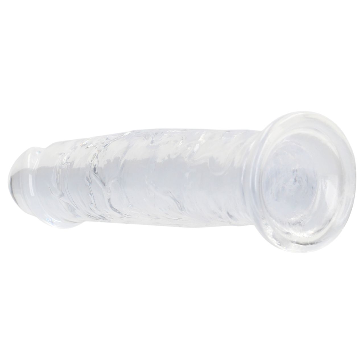 RealRock - élethű dildó tapadókoronggal (átlátszó) - 12,7 cm RealRock - élethű dildó tapadókoronggal (átlátszó) - 12,7 cm