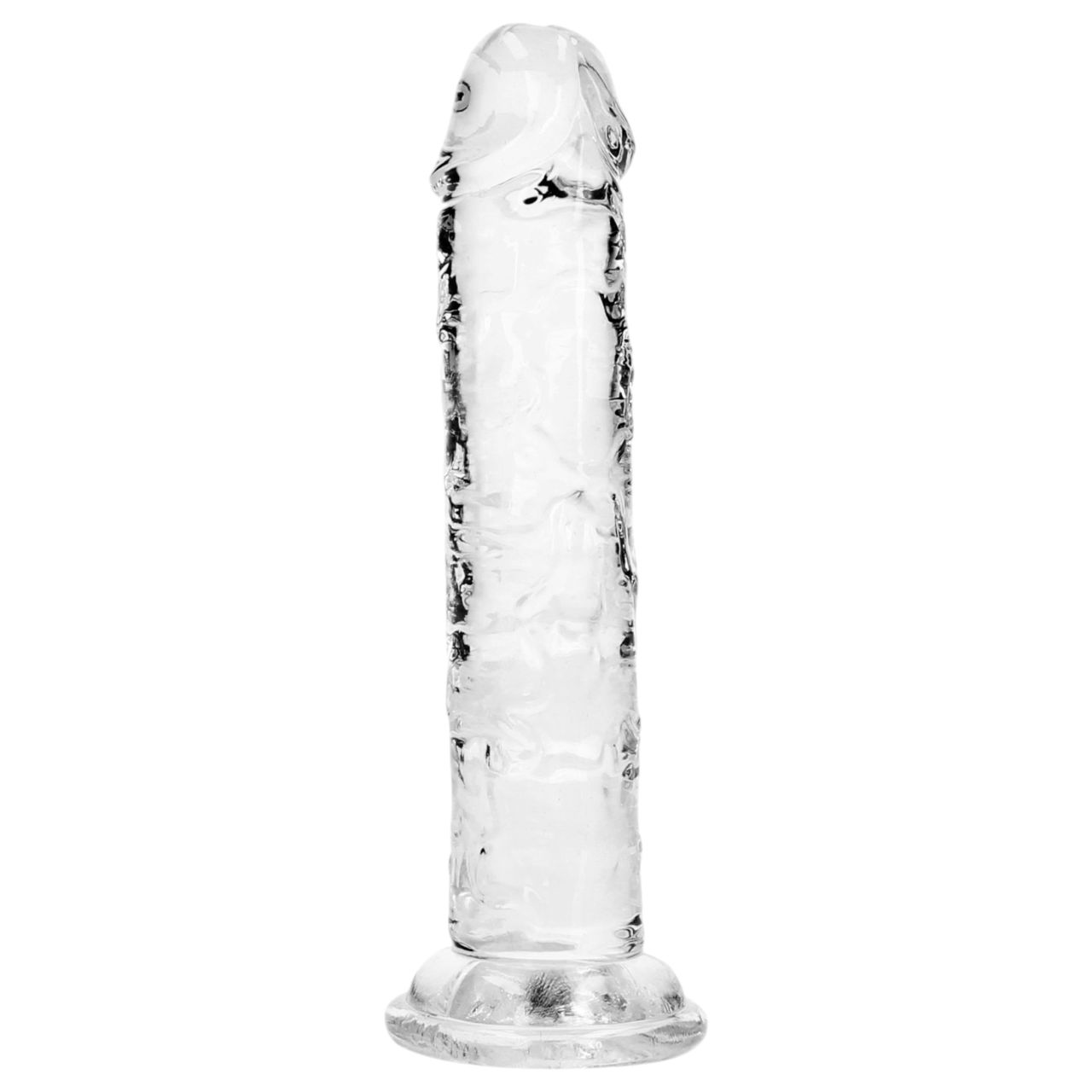 RealRock - élethű dildó tapadókoronggal (átlátszó) - 12,7 cm RealRock - élethű dildó tapadókoronggal (átlátszó) - 12,7 cm