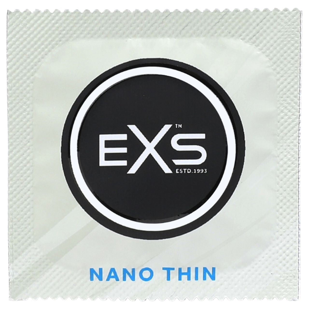 EXS Nano Thin - ultravékony latex óvszer nagy kiszerelésben (48 db)