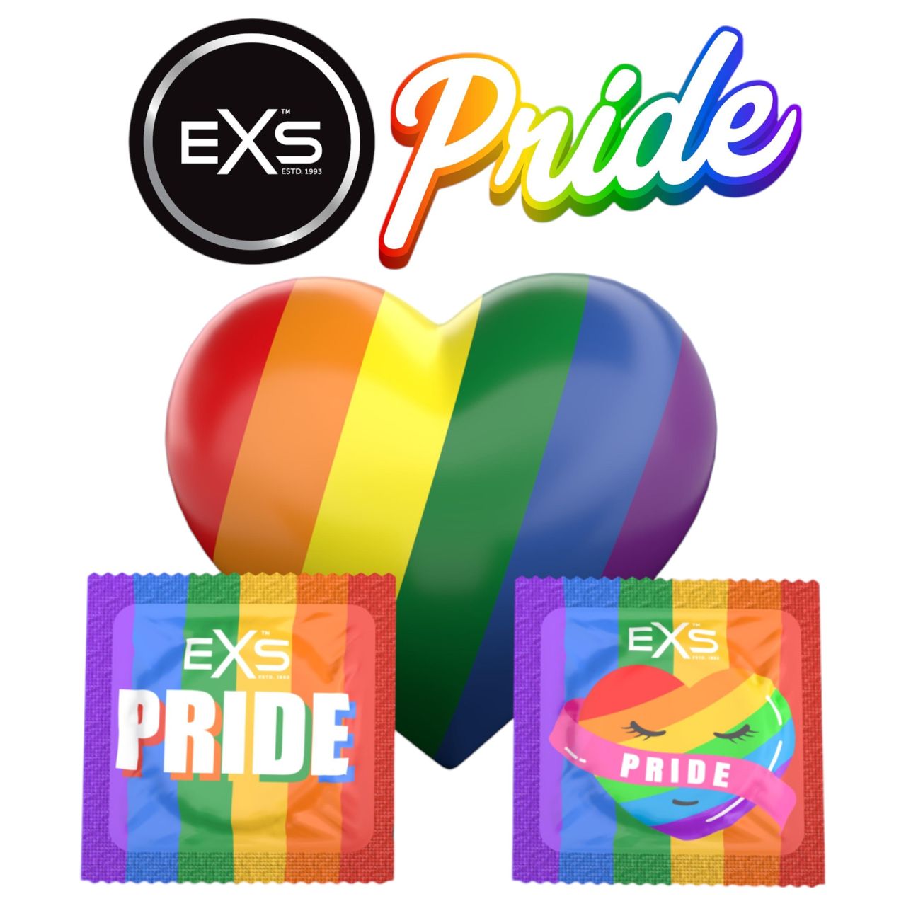 EXS Pride - latex óvszer (144 db)