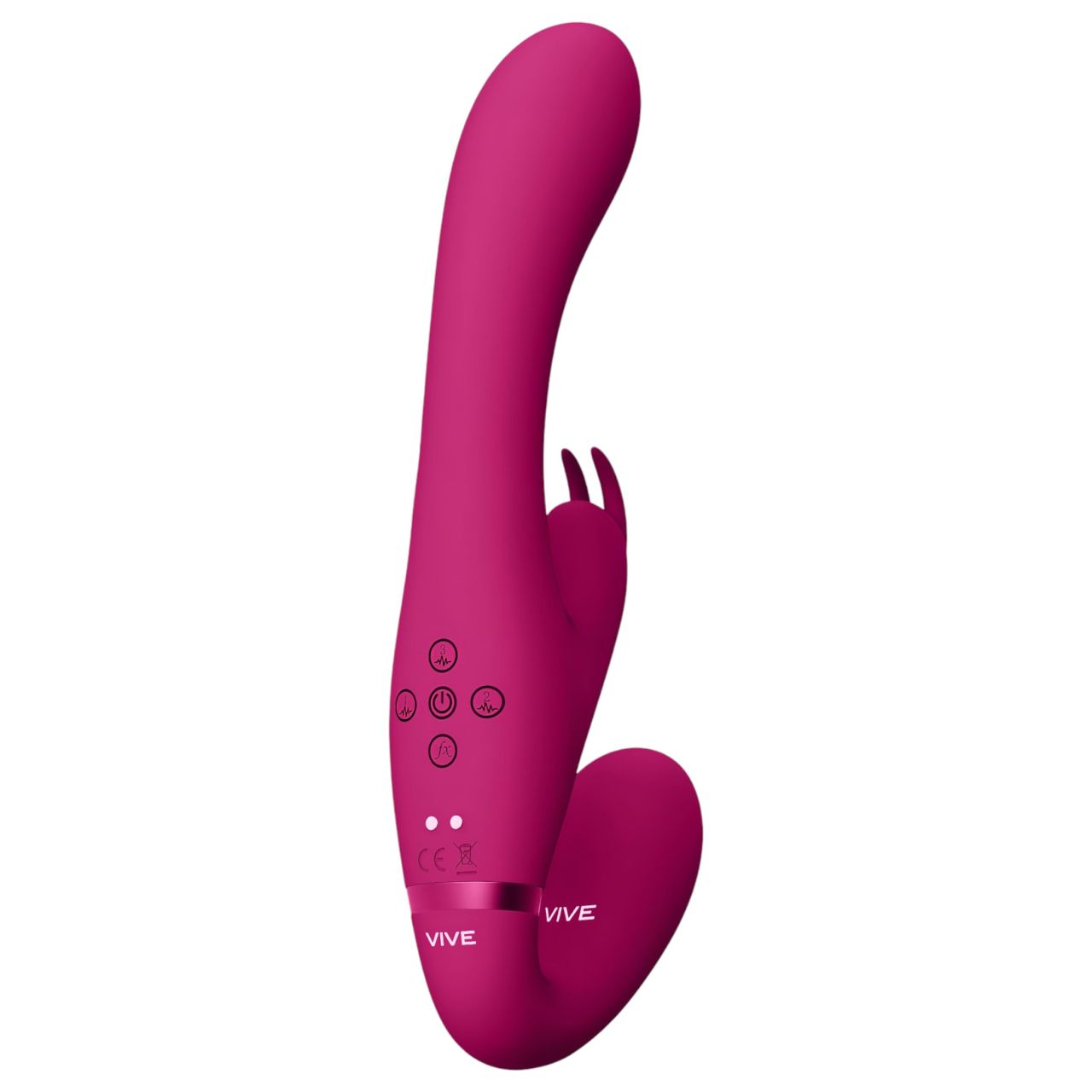 Vive Suki - felcsatolható vibrátor , tartópánt nélkül (pink) Vive Suki - felcsatolható vibrátor , tartópánt nélkül (pink)