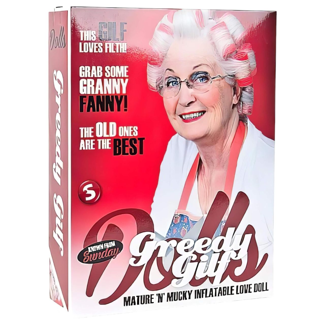 Greedy Gilf - életnagyságú guminő férfiaknak Greedy Gilf - életnagyságú guminő férfiaknak