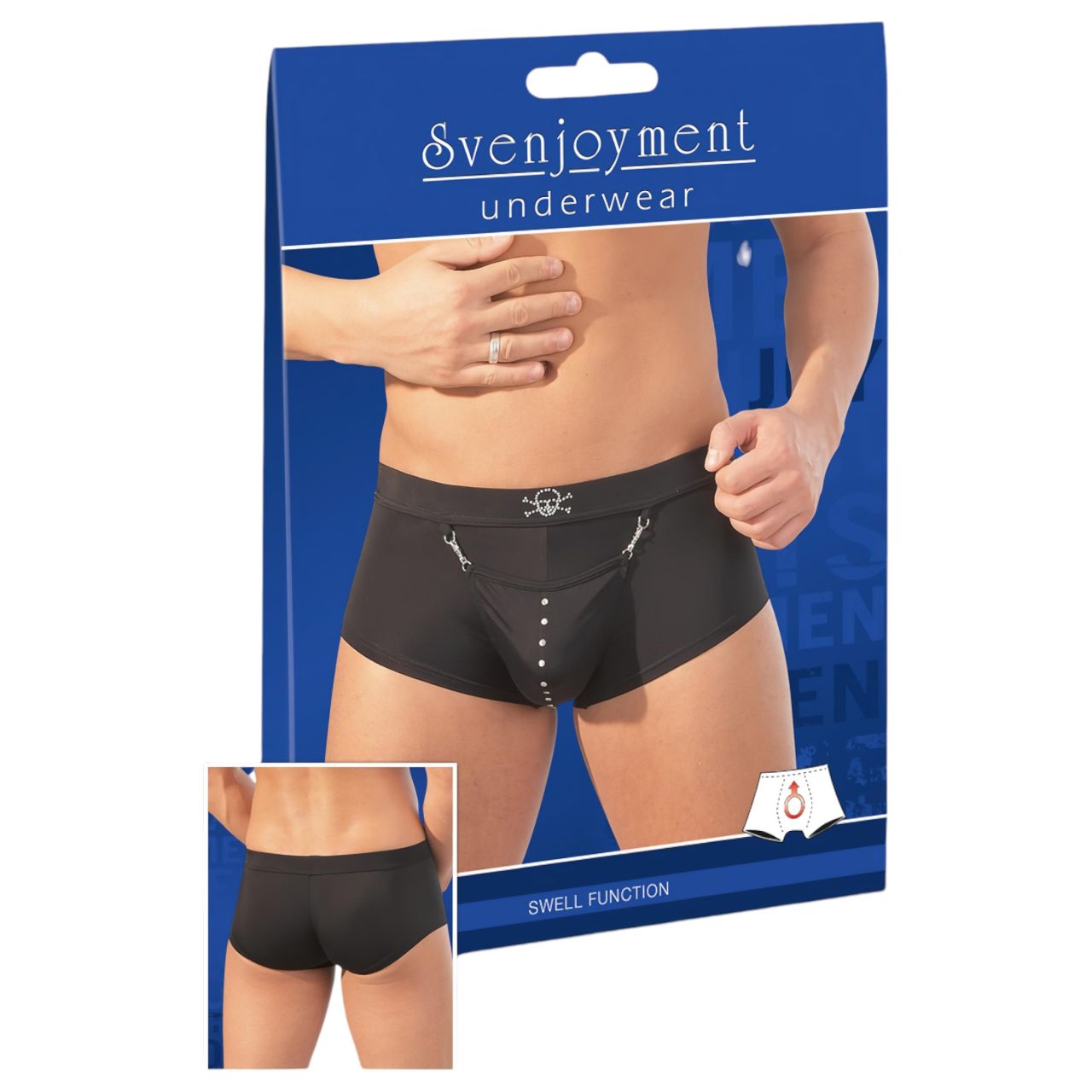 Svenjoyment - Kalóz férfi boxer (fekete) Svenjoyment - Kalóz férfi boxer (fekete)