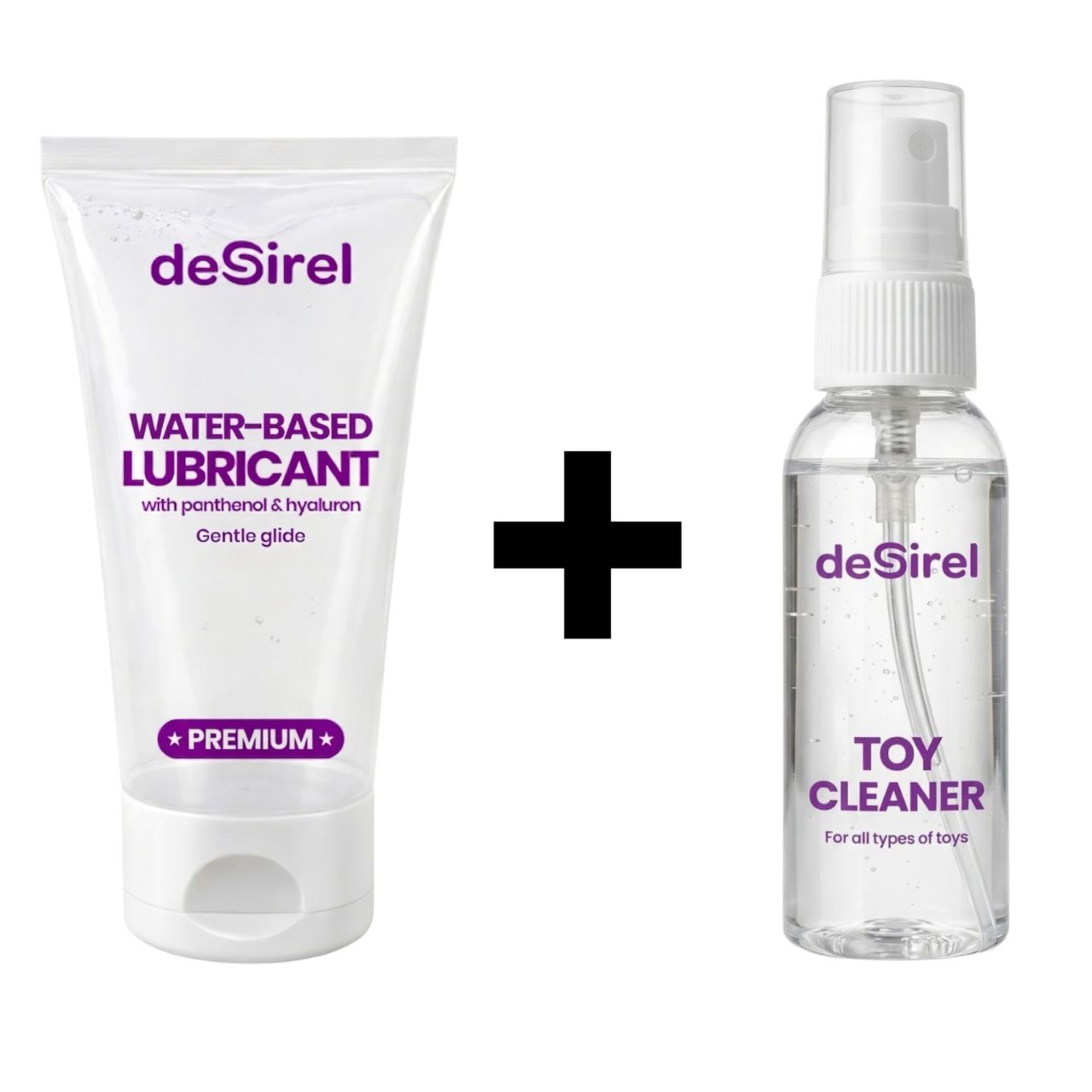 Desirel tisztító és síkosító (2 × 50 ml) Desirel tisztító és síkosító (2 × 50 ml)
