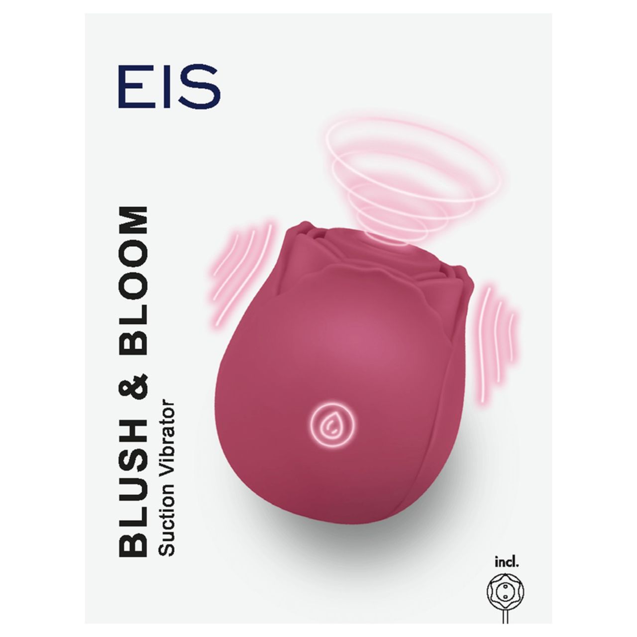 EIS Blush&Bloom - szívó rezgő rózsa vibrátor (piros) EIS Blush&Bloom - szívó rezgő rózsa vibrátor (piros)