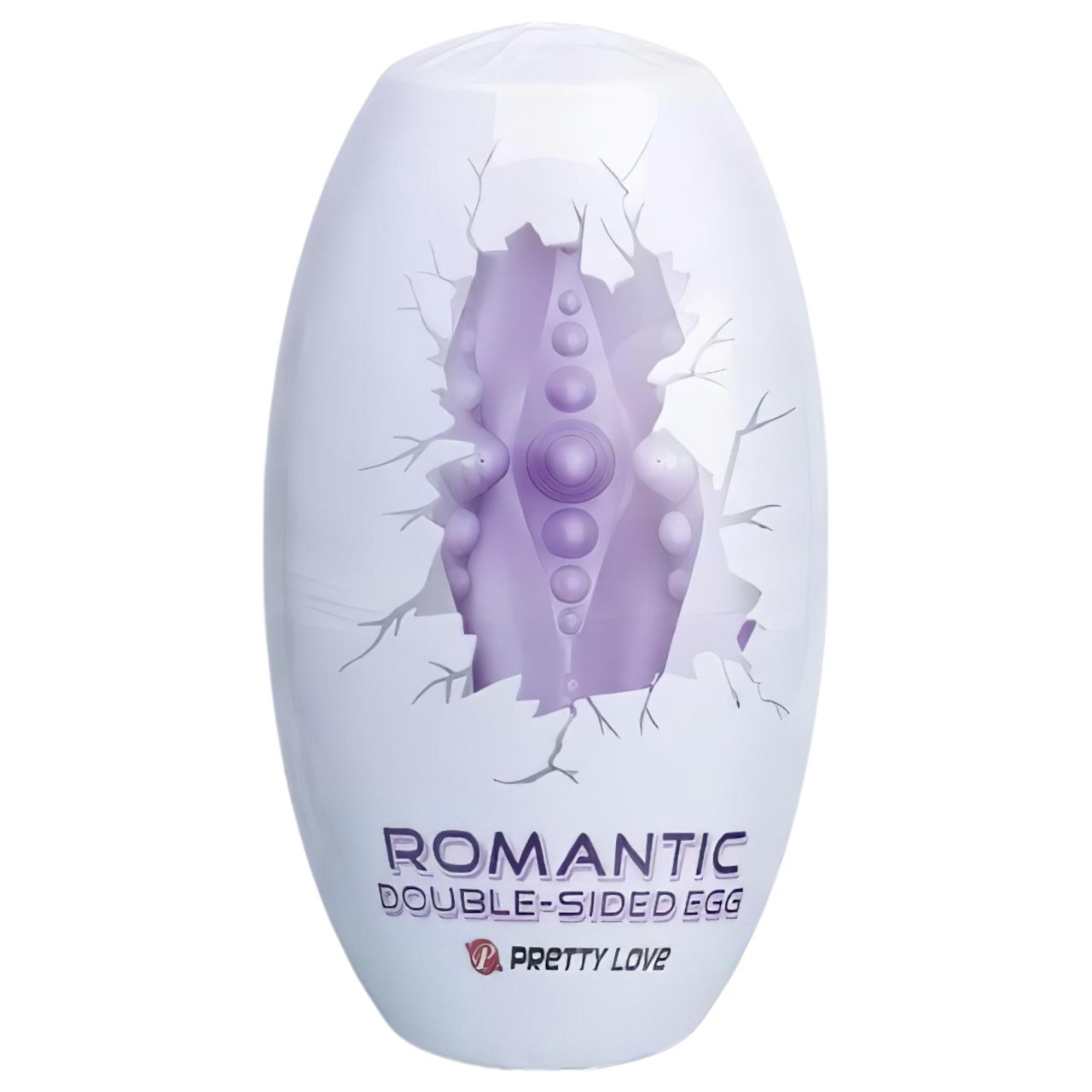 / Pretty Love Romantic - maszturbátor tojás férfiaknak - 1 db (lila) / Pretty Love Romantic - maszturbátor tojás férfiaknak - 1 db (lila)