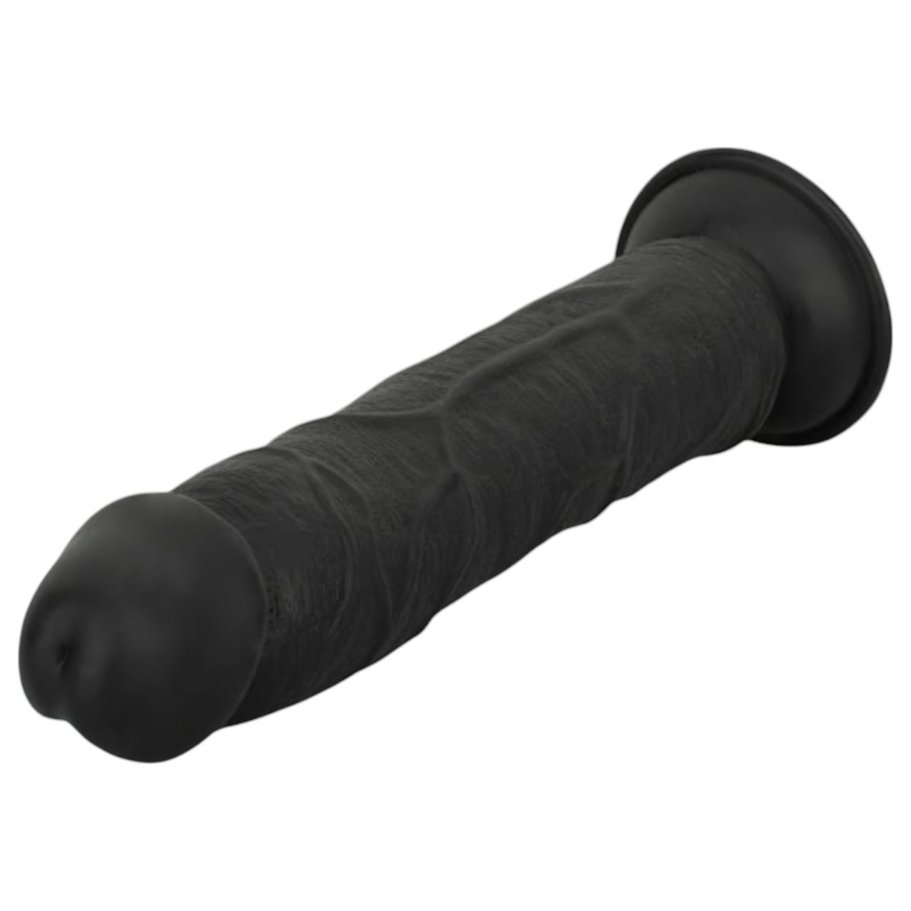 EasyToys - élethű dildó - 22,5 cm (fekete) EasyToys - élethű dildó - 22,5 cm (fekete)