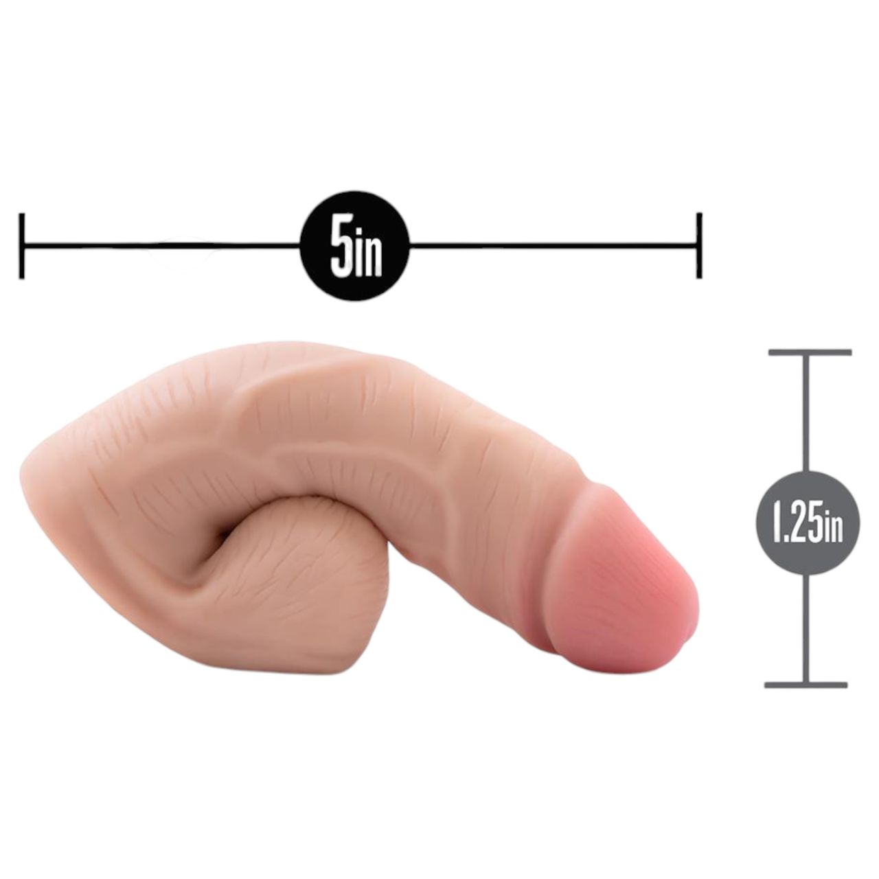 Blush Performance - élethű packer műpénisz (testszínű, 13 cm) Blush Performance - élethű packer műpénisz (testszínű, 13 cm)