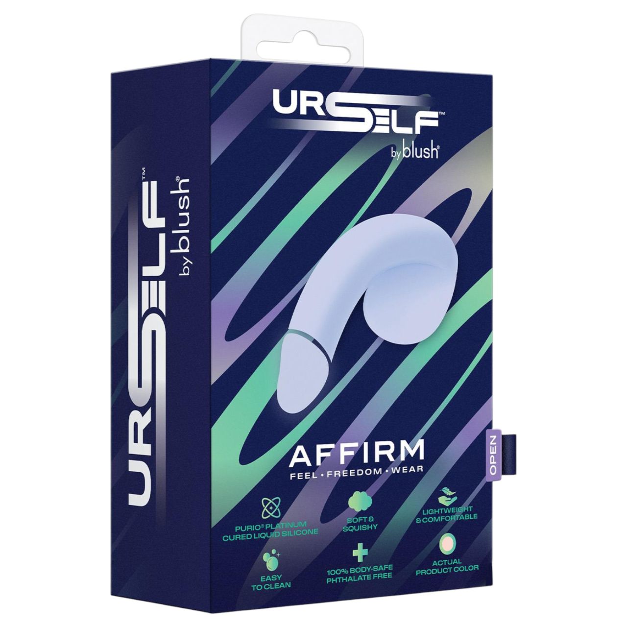 Blush UrSelf Affirm - élethű packer testszínű műpénisz (13 cm) Blush UrSelf Affirm - élethű packer testszínű műpénisz (13 cm)