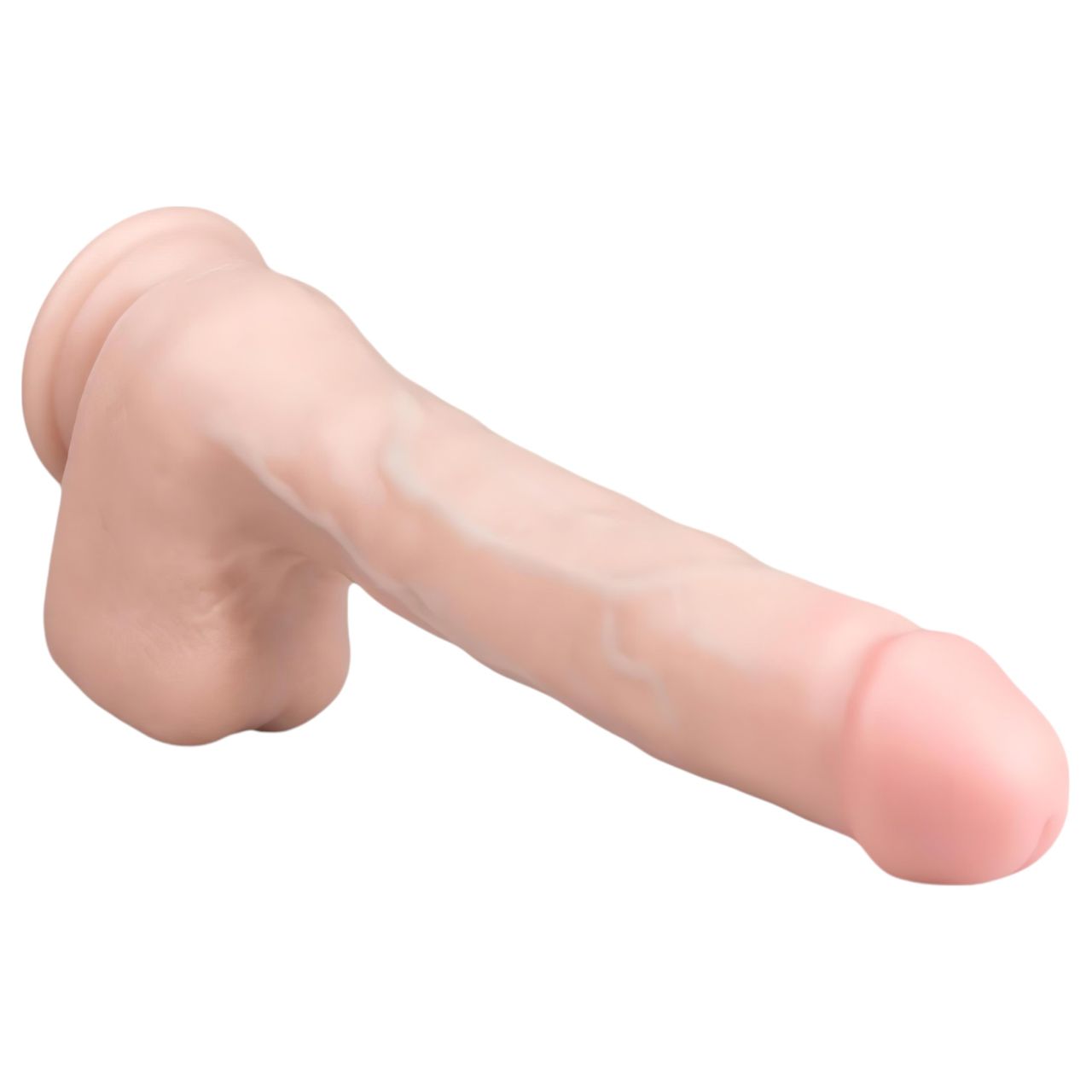 EasyToys - tapadókorongos, herés nagy dildó (29,5 cm, testszínű) EasyToys - tapadókorongos, herés nagy dildó (29,5 cm, testszínű)