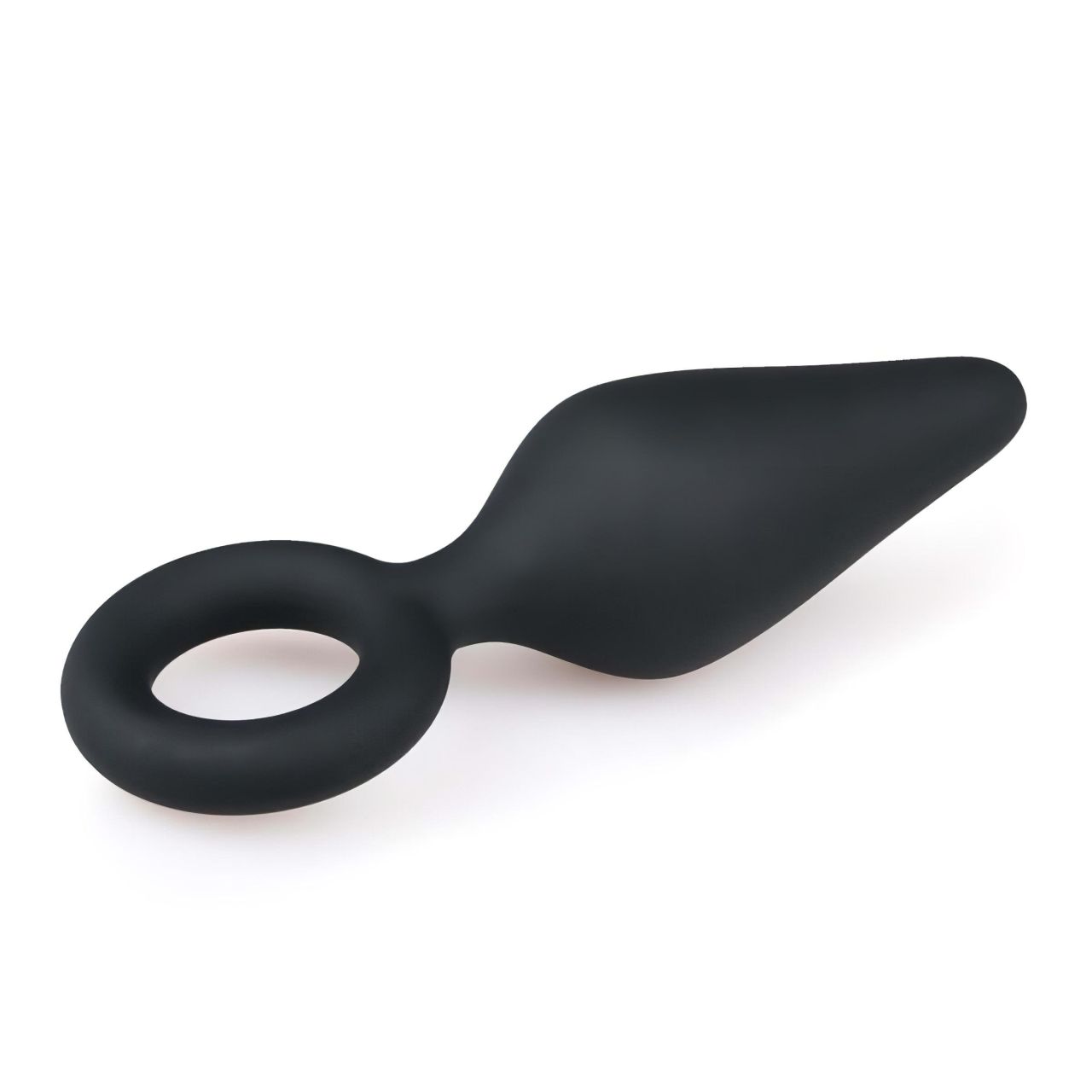 EasyToys Pointy Plug - gyűrűs anál plug - közepes (fekete) EasyToys Pointy Plug - gyűrűs anál plug - közepes (fekete)