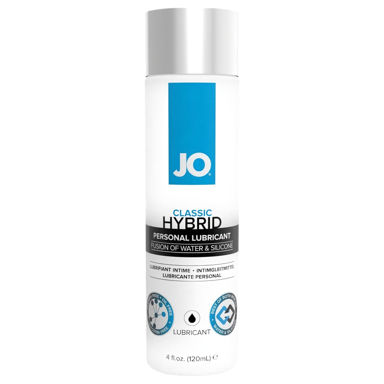 System JO Classic Hybrid - vegyesbázisú síkosító (120 ml) System JO Classic Hybrid - vegyesbázisú síkosító (120 ml)