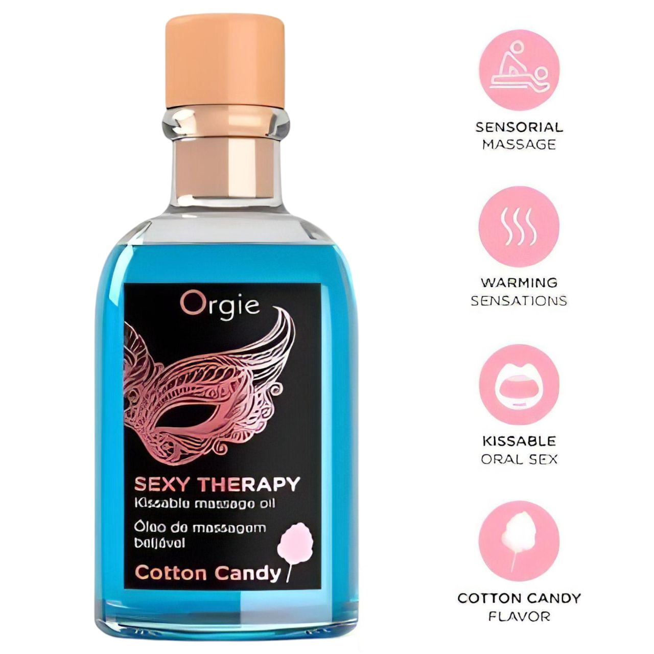 Orgie Sexy Therapy - masszázsolaj szett - vattacukor (100 ml) Orgie Sexy Therapy - masszázsolaj szett - vattacukor (100 ml)