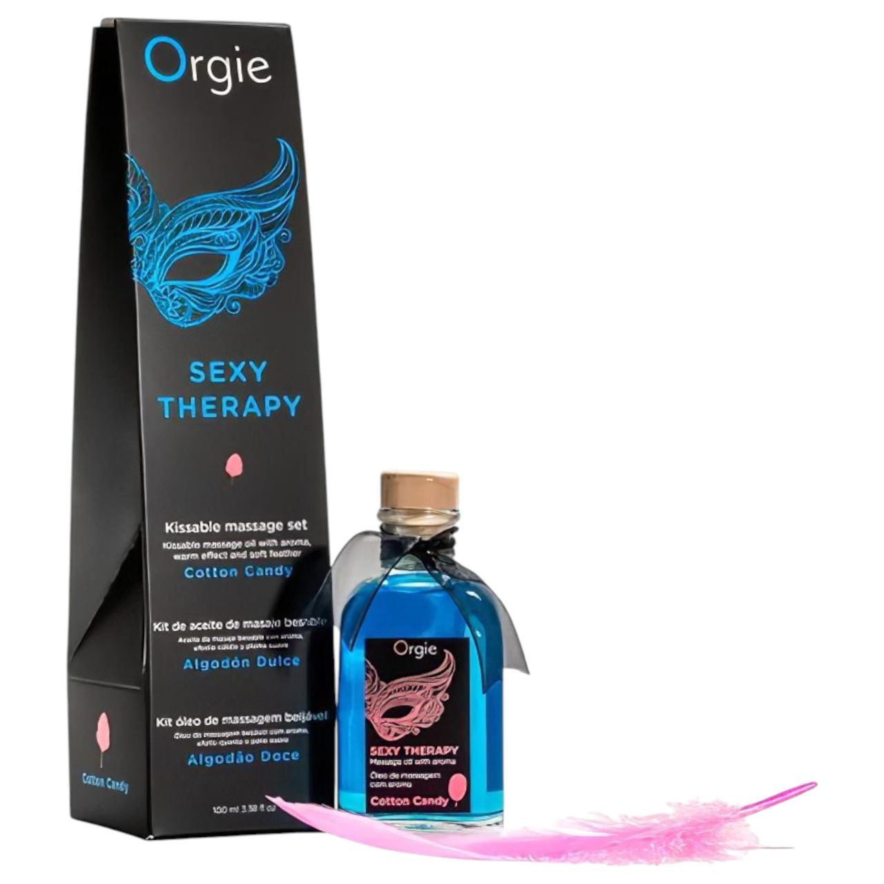 Orgie Sexy Therapy - masszázsolaj szett - vattacukor (100 ml) Orgie Sexy Therapy - masszázsolaj szett - vattacukor (100 ml)