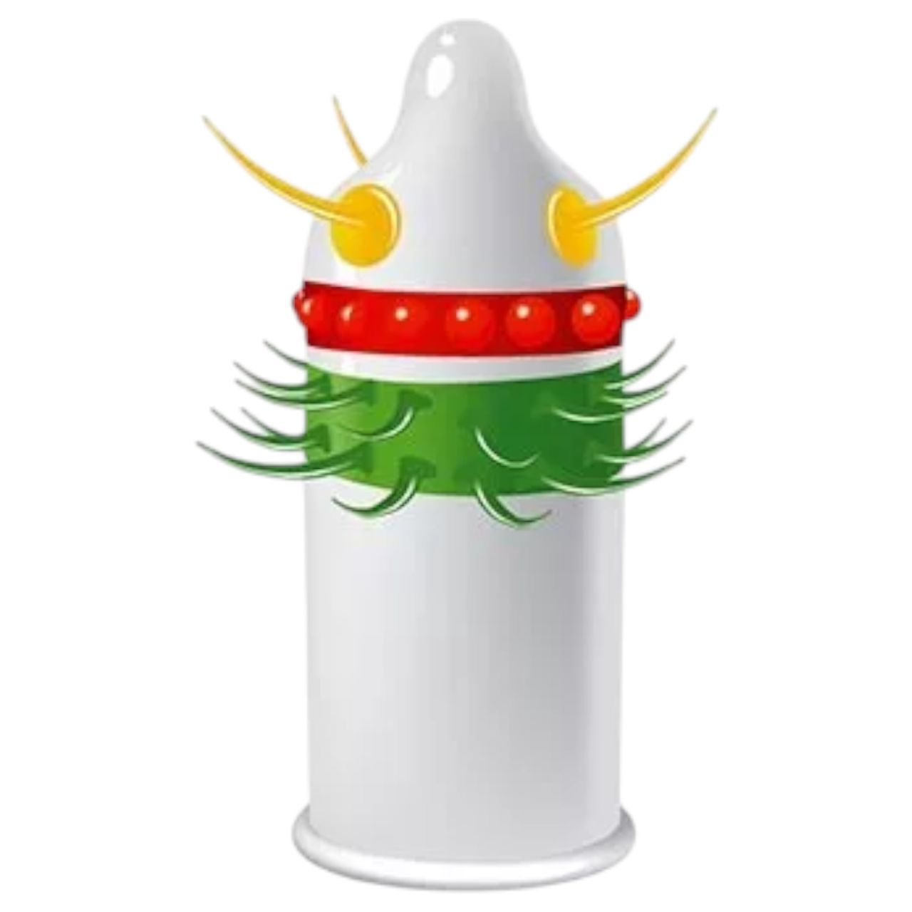 Egzo Jolly Roger - tüskés, pontozott óvszer (1 db)
