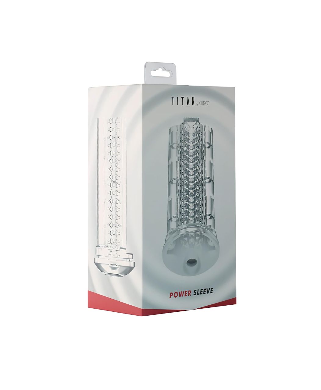 Kiiroo Titan Power - maszturbátor betét férfiaknak (átlátszó) Kiiroo Titan Power - maszturbátor betét férfiaknak (átlátszó)