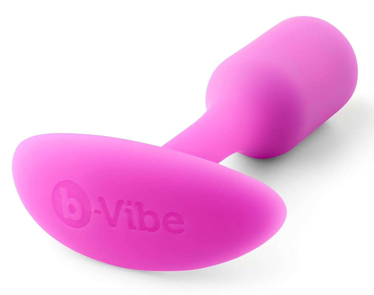 b-Vibe Snug Plug 1 - anál plug belső súllyal (55 g, pink) b-Vibe Snug Plug 1 - anál plug belső súllyal (55 g, pink)