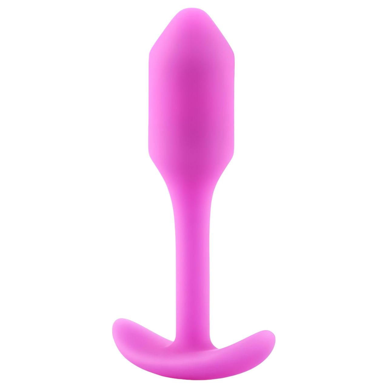 b-Vibe Snug Plug 1 - anál plug belső súllyal (55 g, pink) b-Vibe Snug Plug 1 - anál plug belső súllyal (55 g, pink)