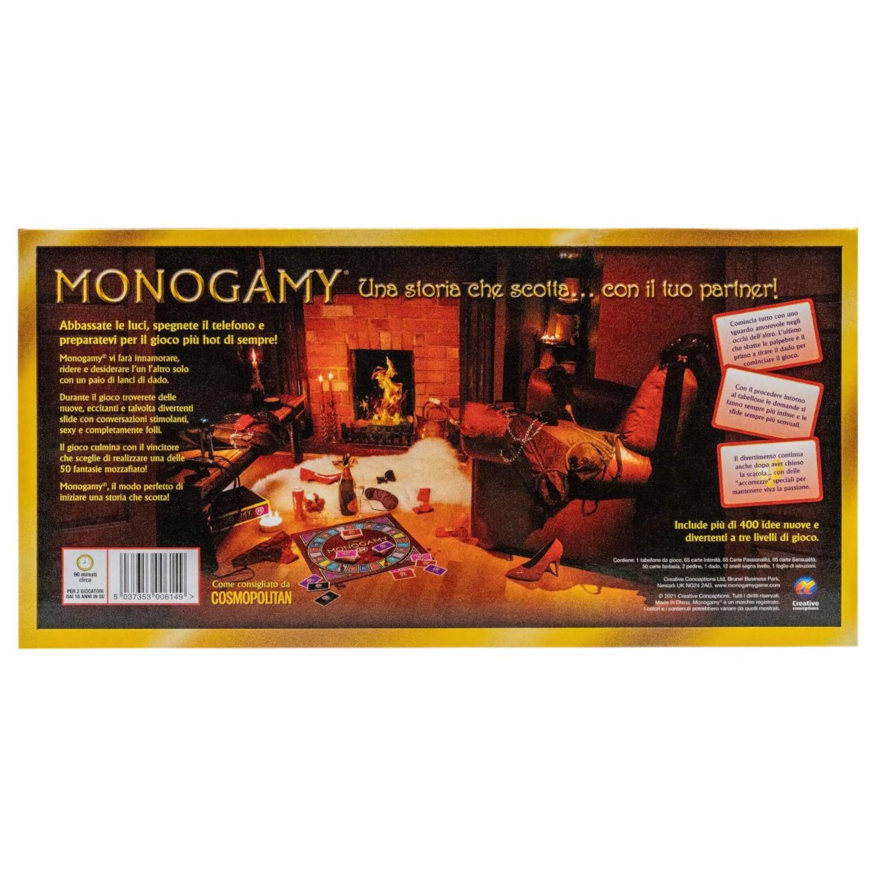 Monogamy - erotikus felnőtt társasjáték pároknak (olasz) Monogamy - erotikus felnőtt társasjáték pároknak (olasz)