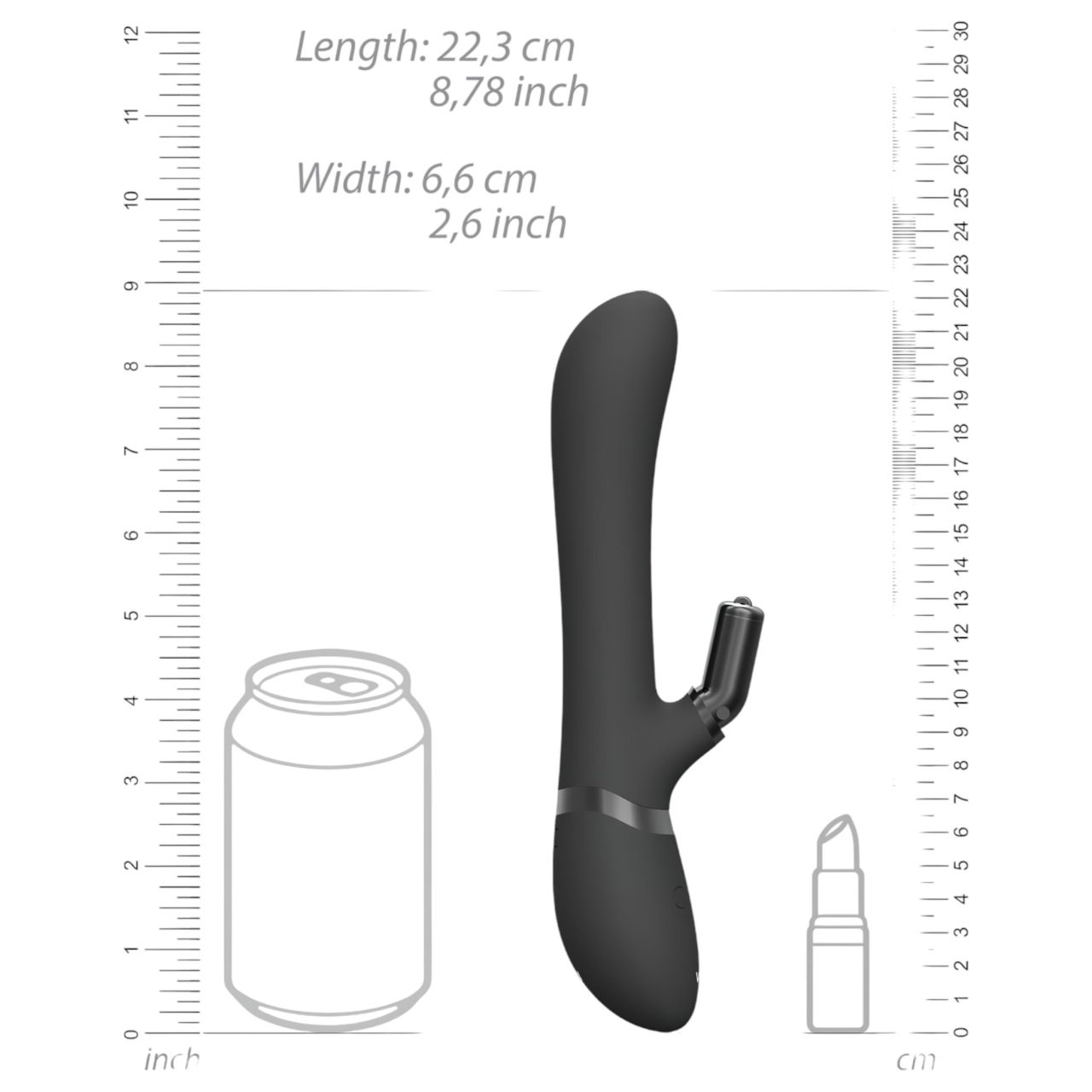 Vive Chou - 4in1 csiklókaros vibrátor (fekete) Vive Chou - 4in1 csiklókaros vibrátor (fekete)