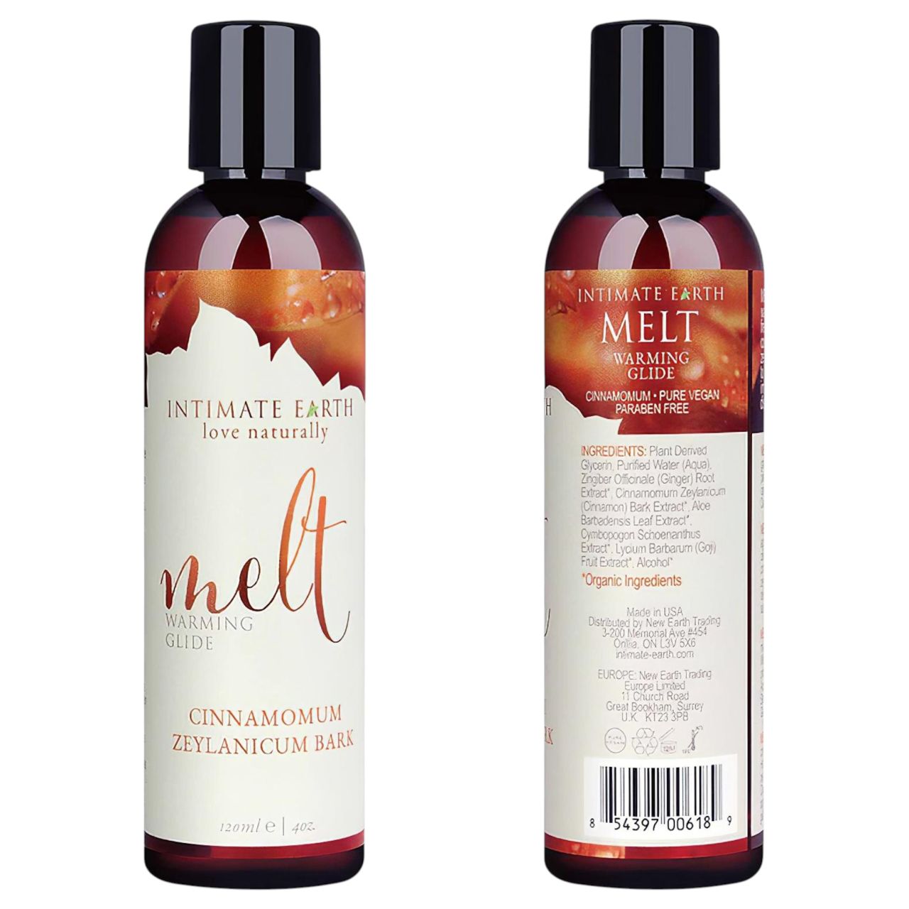 Intimate Earth Melt - melegítő síkosító (120 ml) Intimate Earth Melt - melegítő síkosító (120 ml)