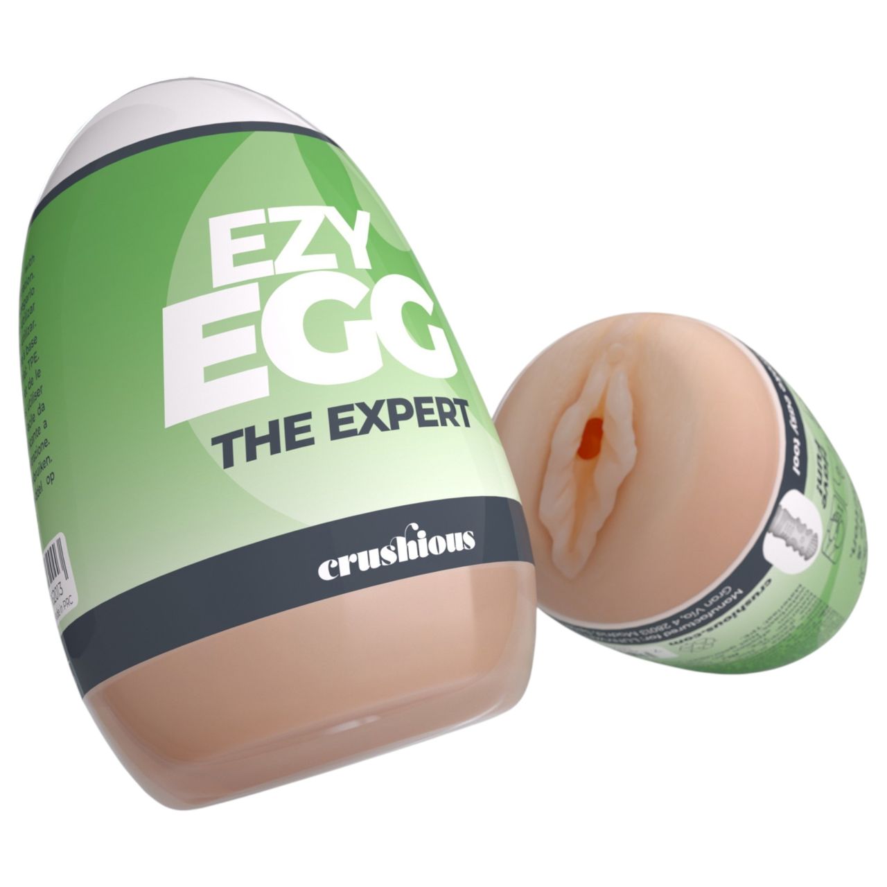 Crushious Ezy Egg The Expert - maszturbátor tojás férfiaknak (testszínű) Crushious Ezy Egg The Expert - maszturbátor tojás férfiaknak (testszínű)