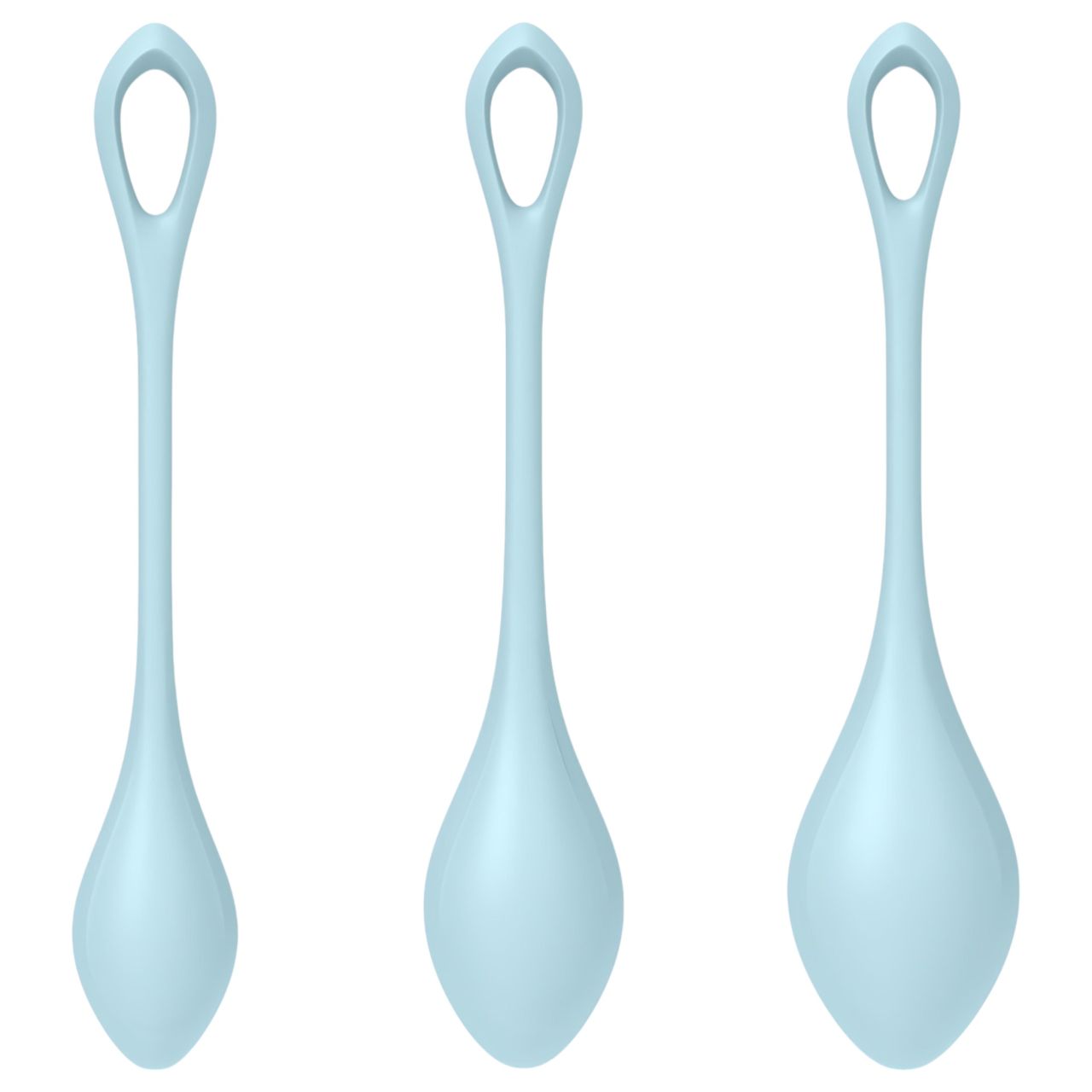 / Satisfyer Yoni Power 2 - gésagolyó szett (kék, 3 részes) / Satisfyer Yoni Power 2 - gésagolyó szett (kék, 3 részes)