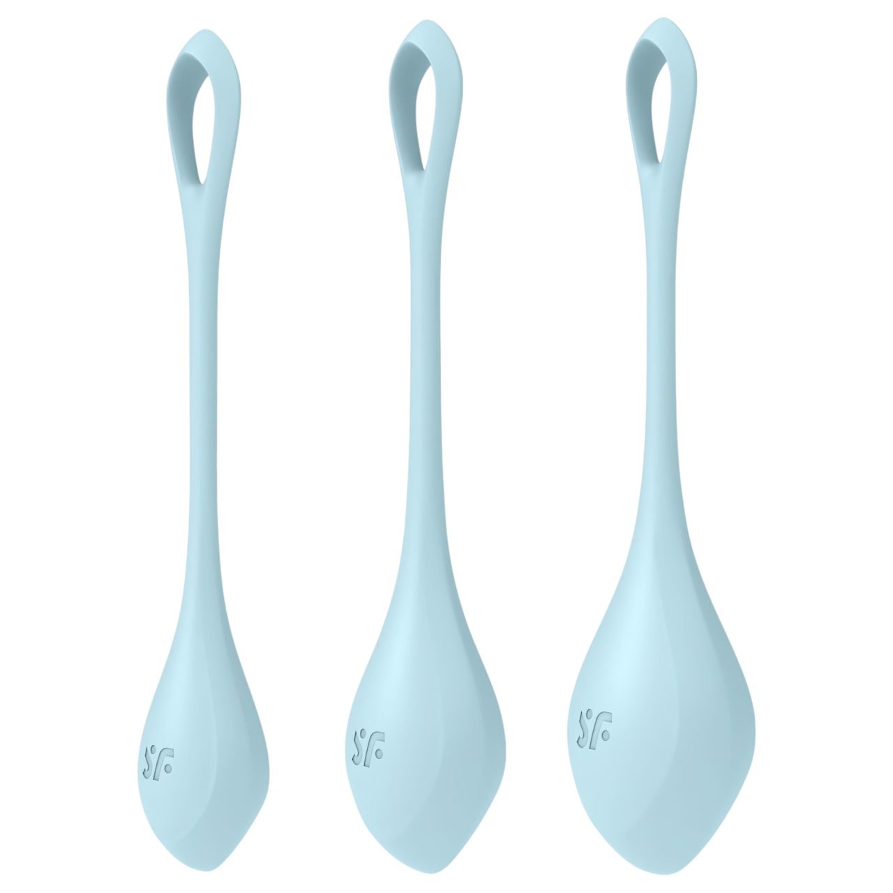 / Satisfyer Yoni Power 2 - gésagolyó szett (kék, 3 részes) / Satisfyer Yoni Power 2 - gésagolyó szett (kék, 3 részes)