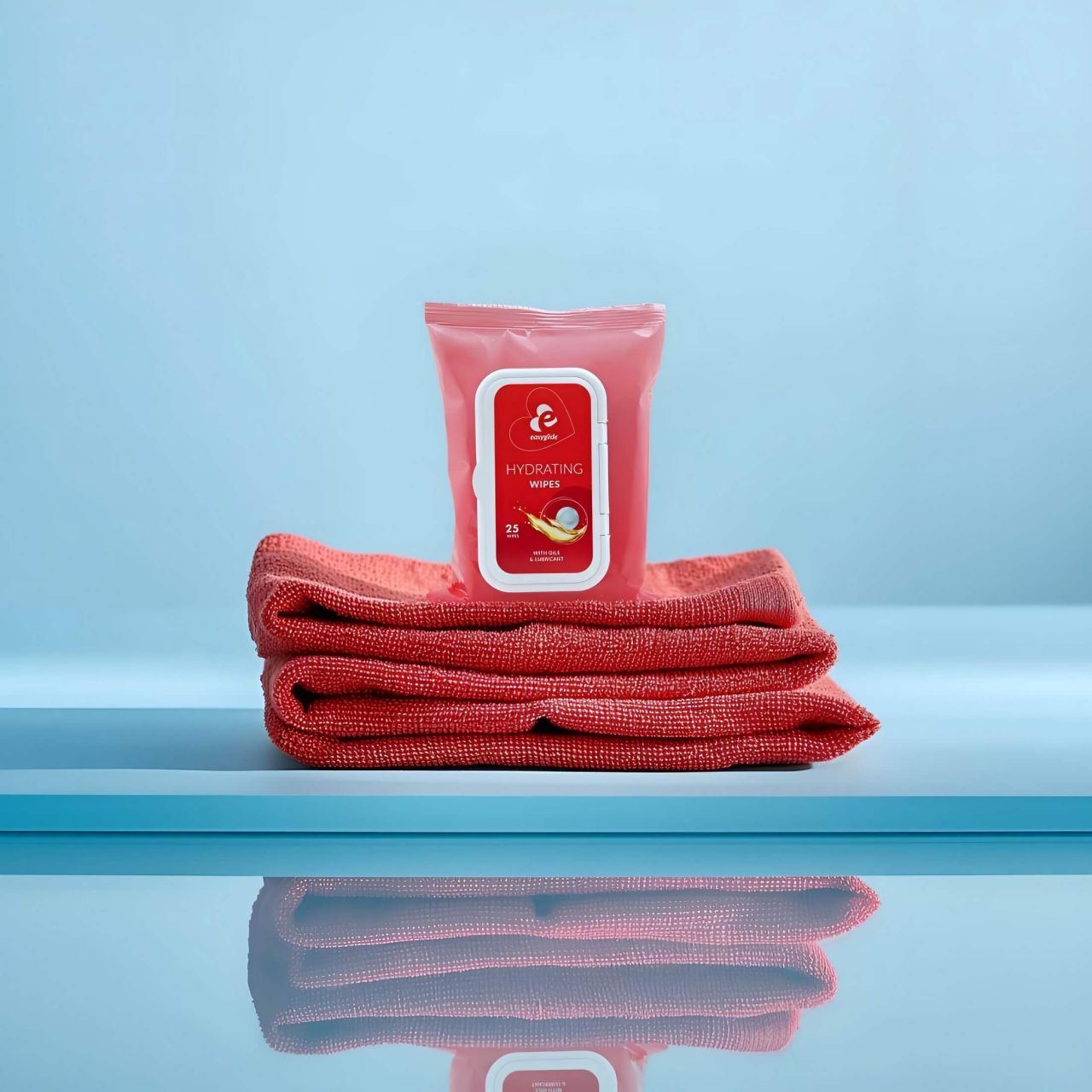 EasyGlide - hidratáló intim törlőkendő (25 db)