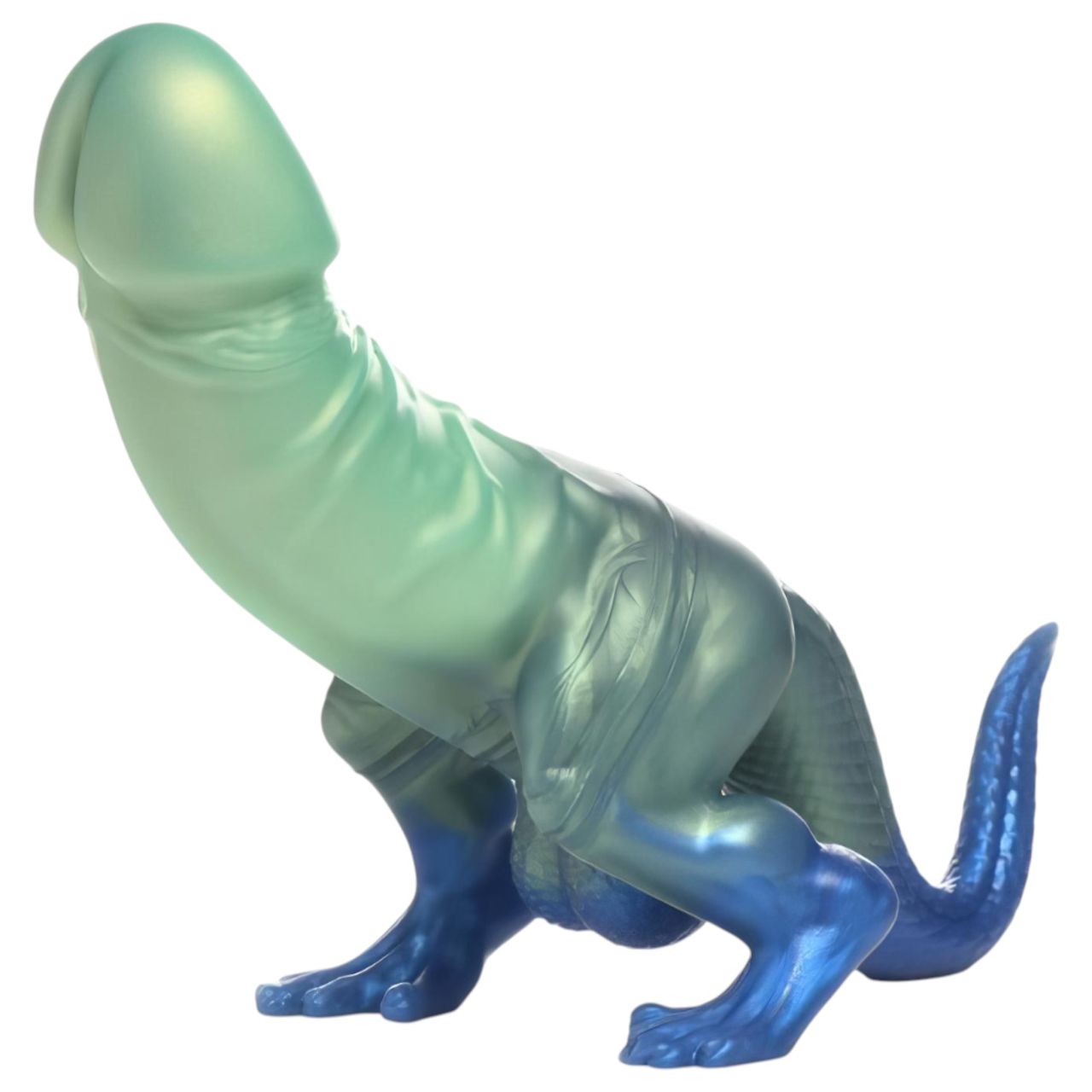 Creature Cocks Jurassic Cock - dinoszaurusz dildó (zöld) Creature Cocks Jurassic Cock - dinoszaurusz dildó (zöld)