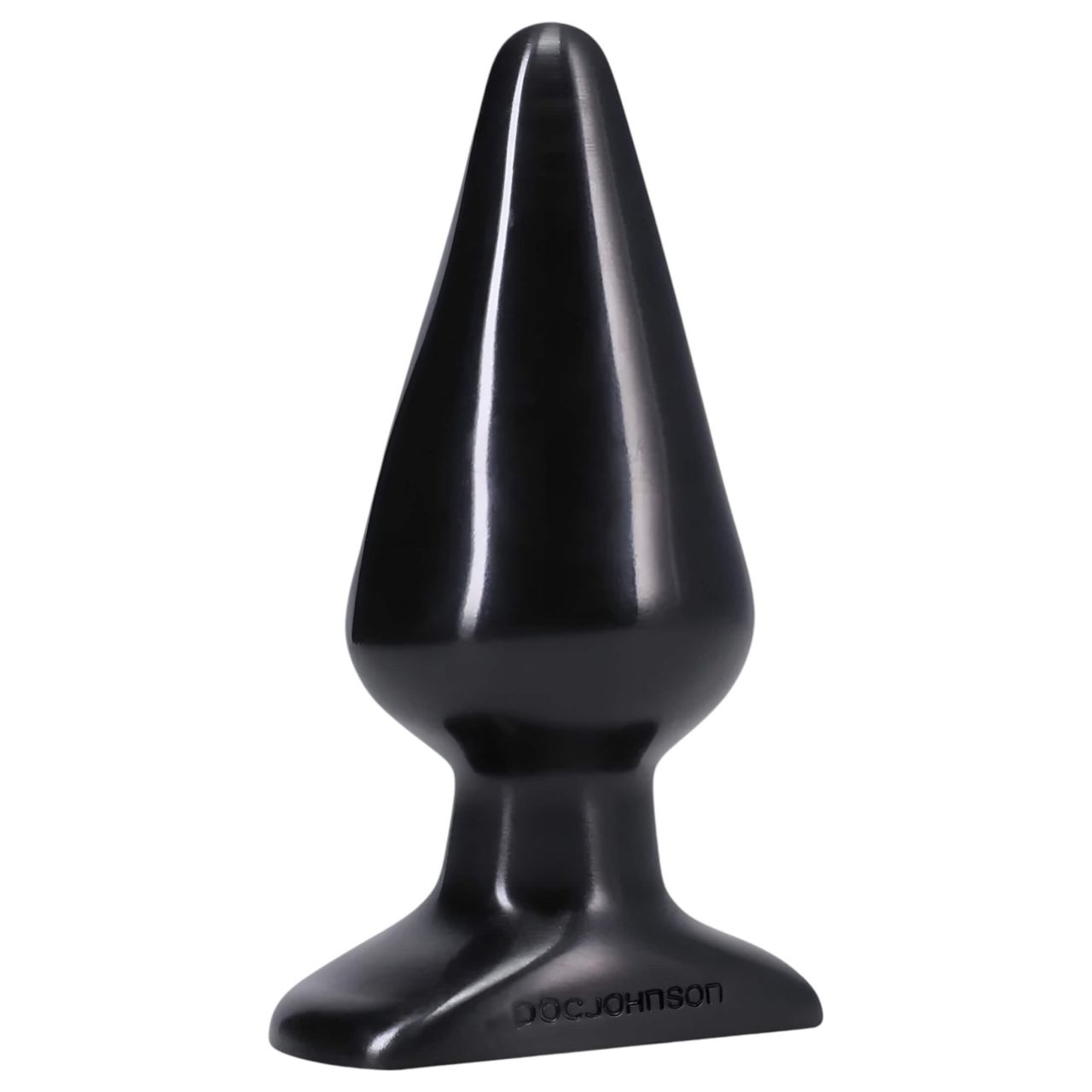 Doc Johnson fekete anál plug - classic, nagy (14,5 cm) Doc Johnson fekete anál plug - classic, nagy (14,5 cm)