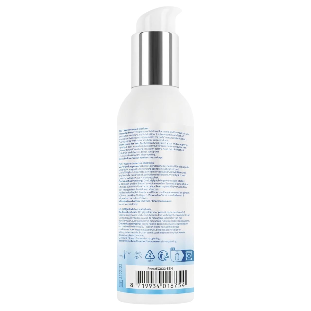 EasyGlide Sensitive - pH-barát vízbázisú síkosító (150 ml) EasyGlide Sensitive - pH-barát vízbázisú síkosító (150 ml)