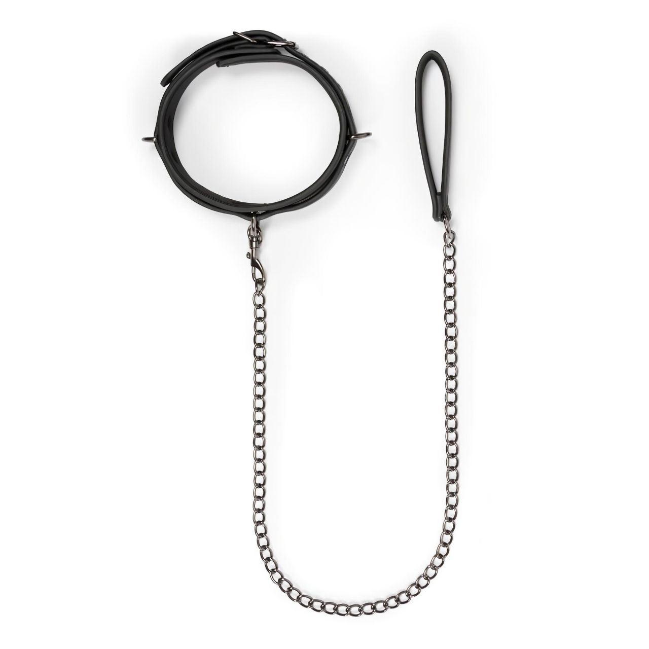 EasyToys - fétis nyakörv és póráz, bondage szett (fekete) EasyToys - fétis nyakörv és póráz, bondage szett (fekete)