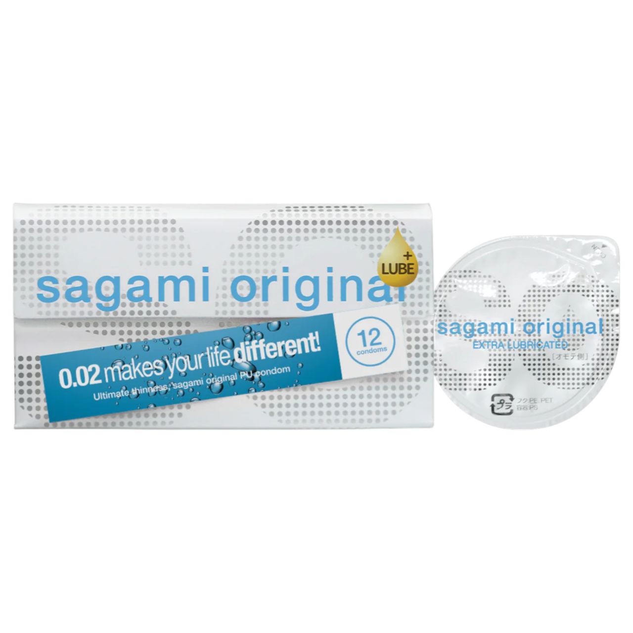 Sagami Original 0.02 - extra síkosított ultravékony óvszer (55 mm, 12 db) Sagami Original 0.02 - extra síkosított ultravékony óvszer (55 mm, 12 db)