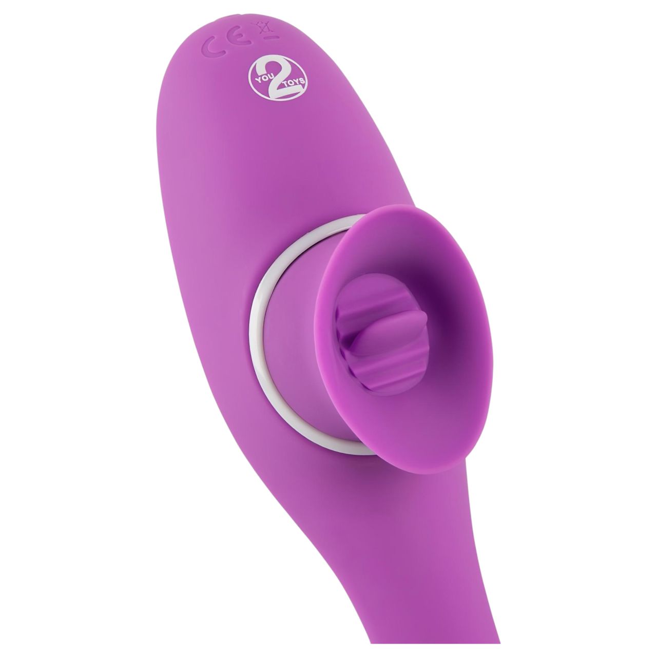 You2Toys 2 Function Vibe - akkus 2in1 vibrátor (lila) You2Toys 2 Function Vibe - akkus 2in1 vibrátor (lila)