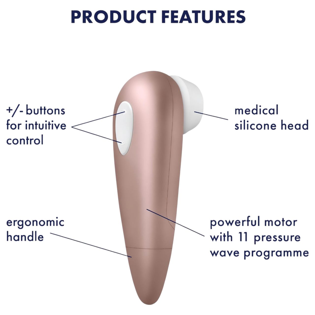 / Satisfyer 1 Number One - léghullámos csiklóizgató (barna) / Satisfyer 1 Number One - léghullámos csiklóizgató (barna)