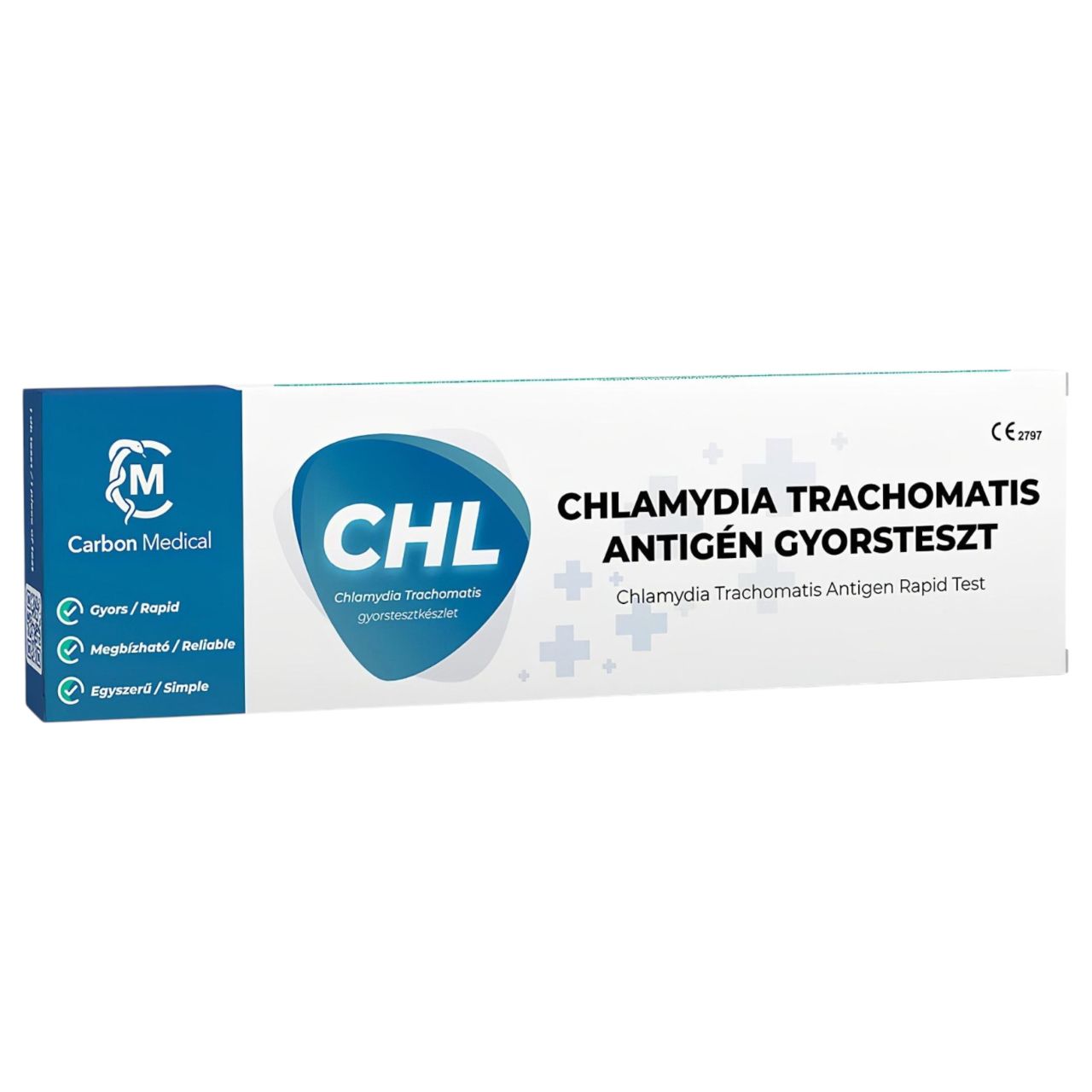 Chlamydia gyorsteszt otthoni használatra nőknek és férfiaknak (1 db) Chlamydia gyorsteszt otthoni használatra nőknek és férfiaknak (1 db)
