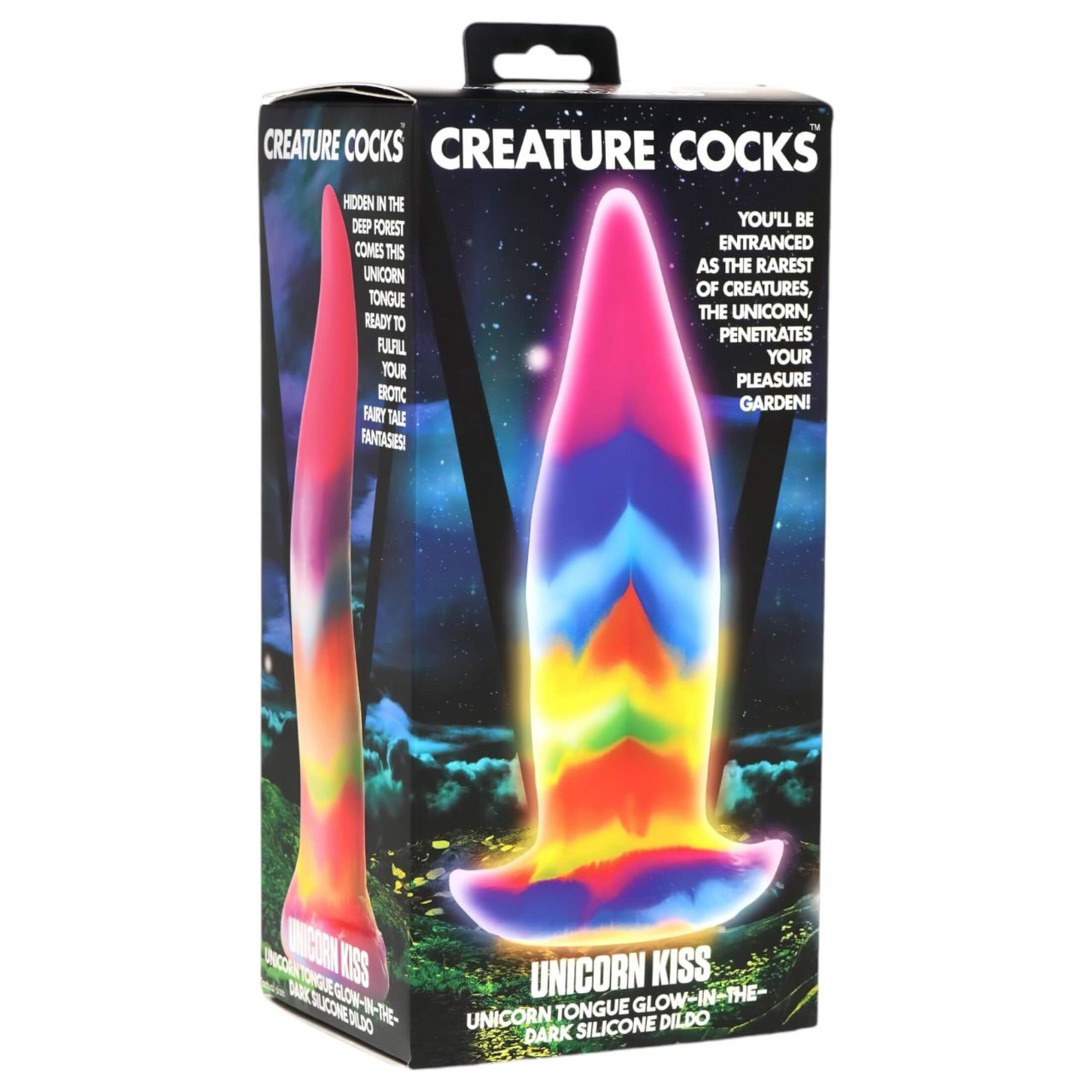 Creature Cocks Tongue - sötétben világító szilikon fantázia dildó (21 cm) Creature Cocks Tongue - sötétben világító szilikon fantázia dildó (21 cm)
