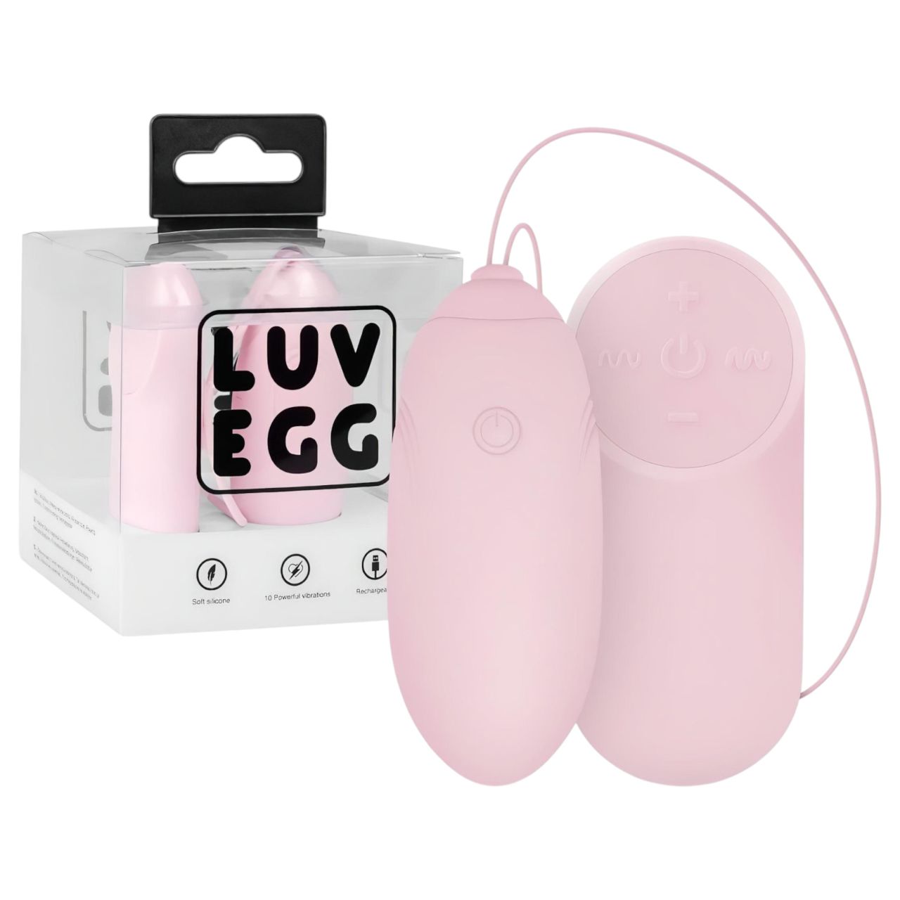 LUV EGG - hordható akkus, rádiós vibrotojás (pink) LUV EGG - hordható akkus, rádiós vibrotojás (pink)