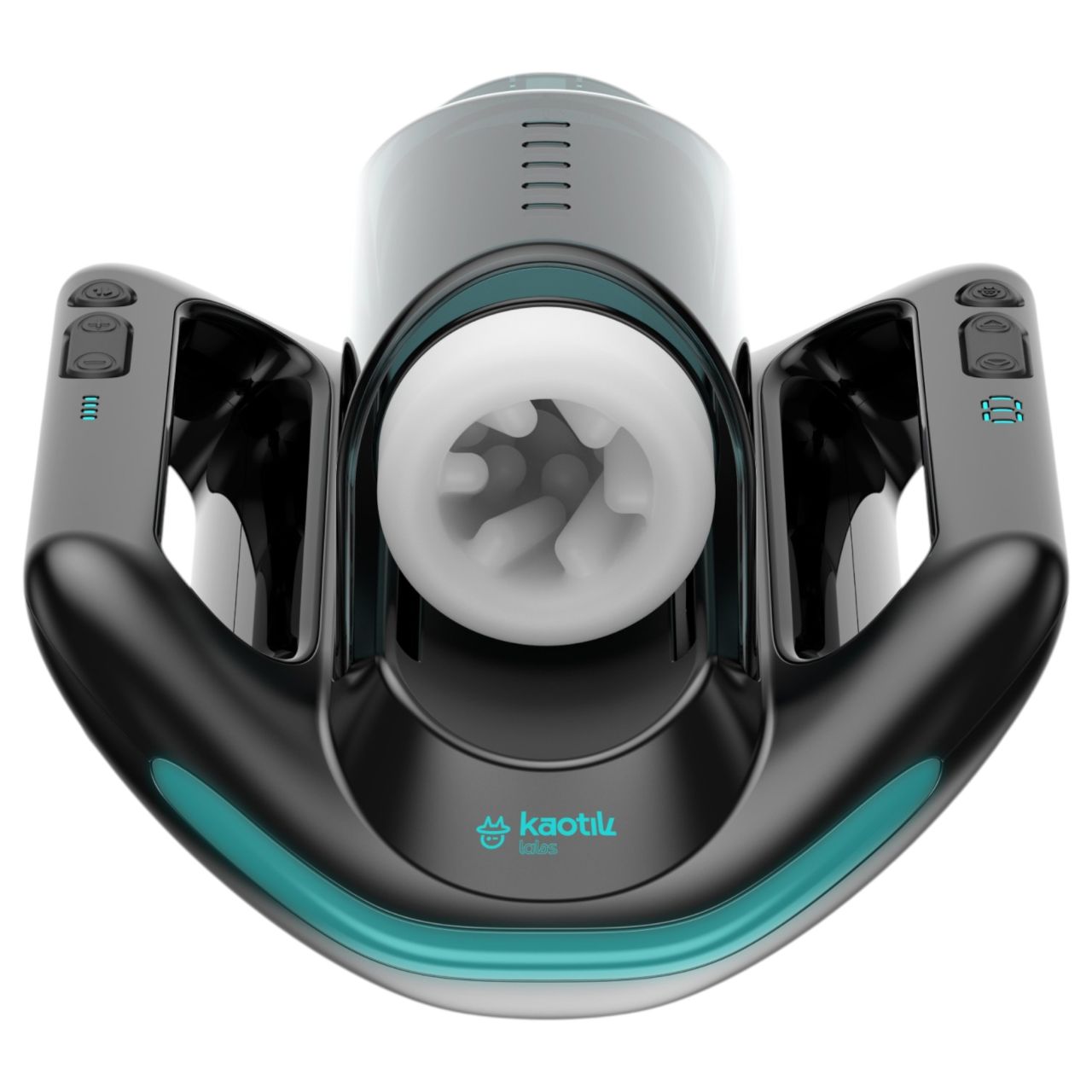 Kaotik Labs Jetpack - kétkezes automata interaktív maszturbátor (fekete)