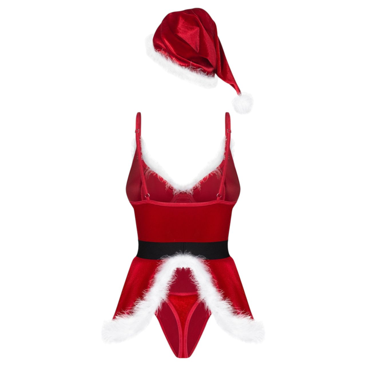 Obsessive Hot Santa - háromrészes mikulás jelmez nőknek (piros) Obsessive Hot Santa - háromrészes mikulás jelmez nőknek (piros)
