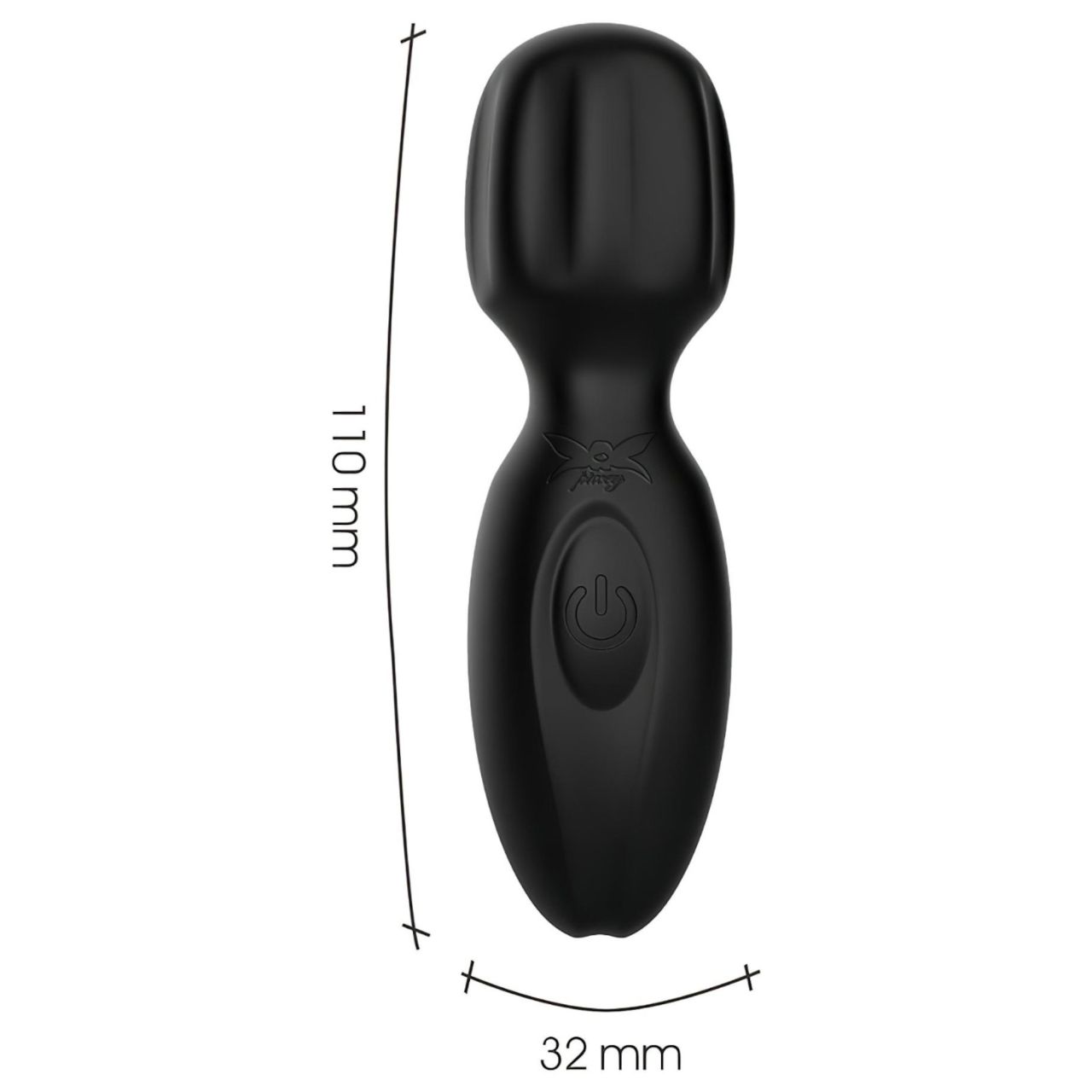 Pixey 2GO - akkus mini masszírozó wand vibrátor (fekete) Pixey 2GO - akkus mini masszírozó wand vibrátor (fekete)