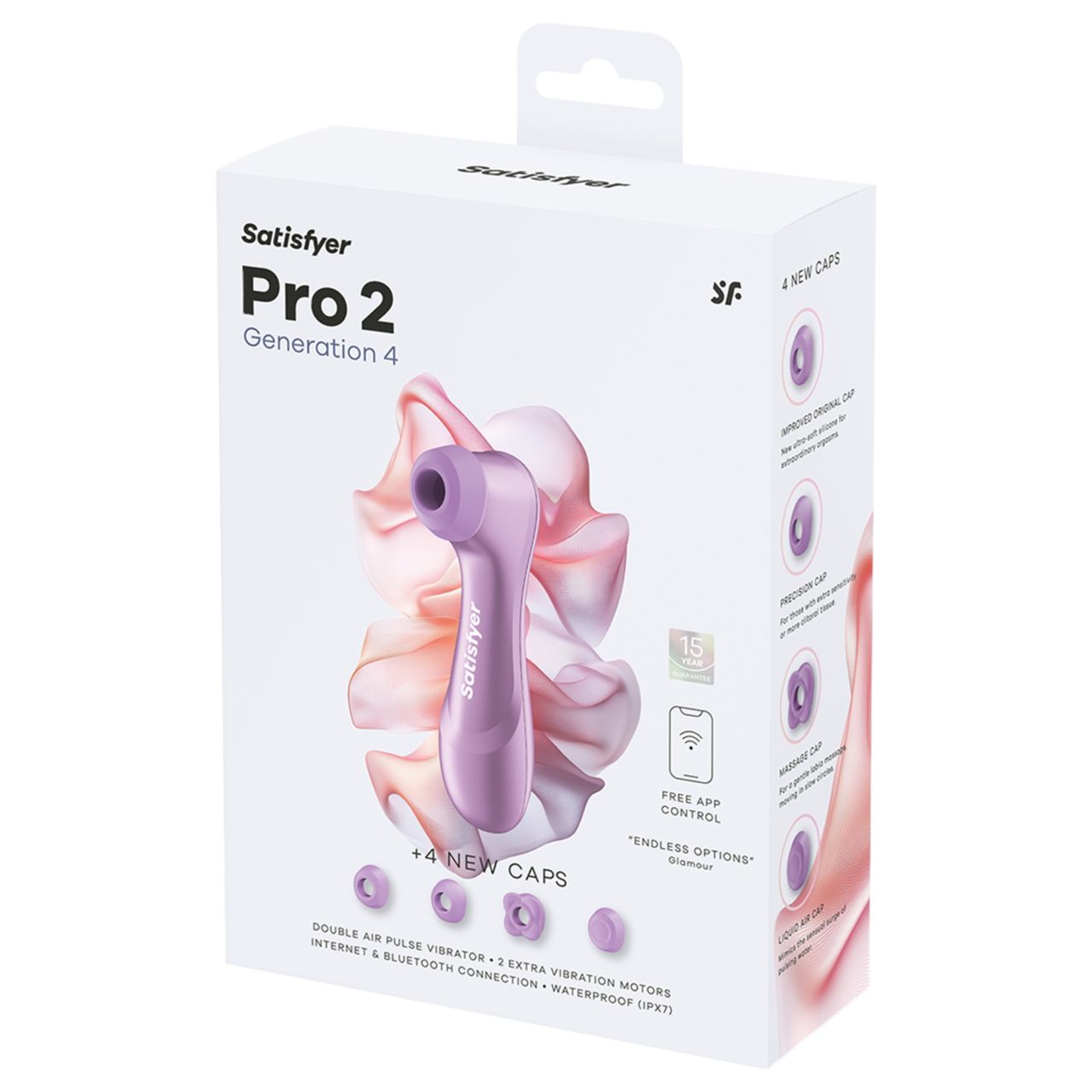 Satisfyer Pro 2 Gen4 - App-vezérelt léghullámos csiklóizgató (lila) Satisfyer Pro 2 Gen4 - App-vezérelt léghullámos csiklóizgató (lila)