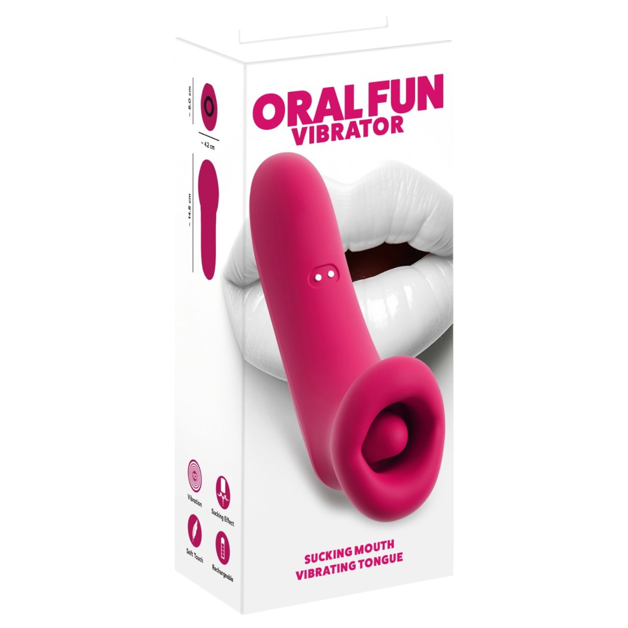 You2Toys Oral Fun - szívó és nyelves csiklóizgató (rózsaszín) You2Toys Oral Fun - szívó és nyelves csiklóizgató (rózsaszín)