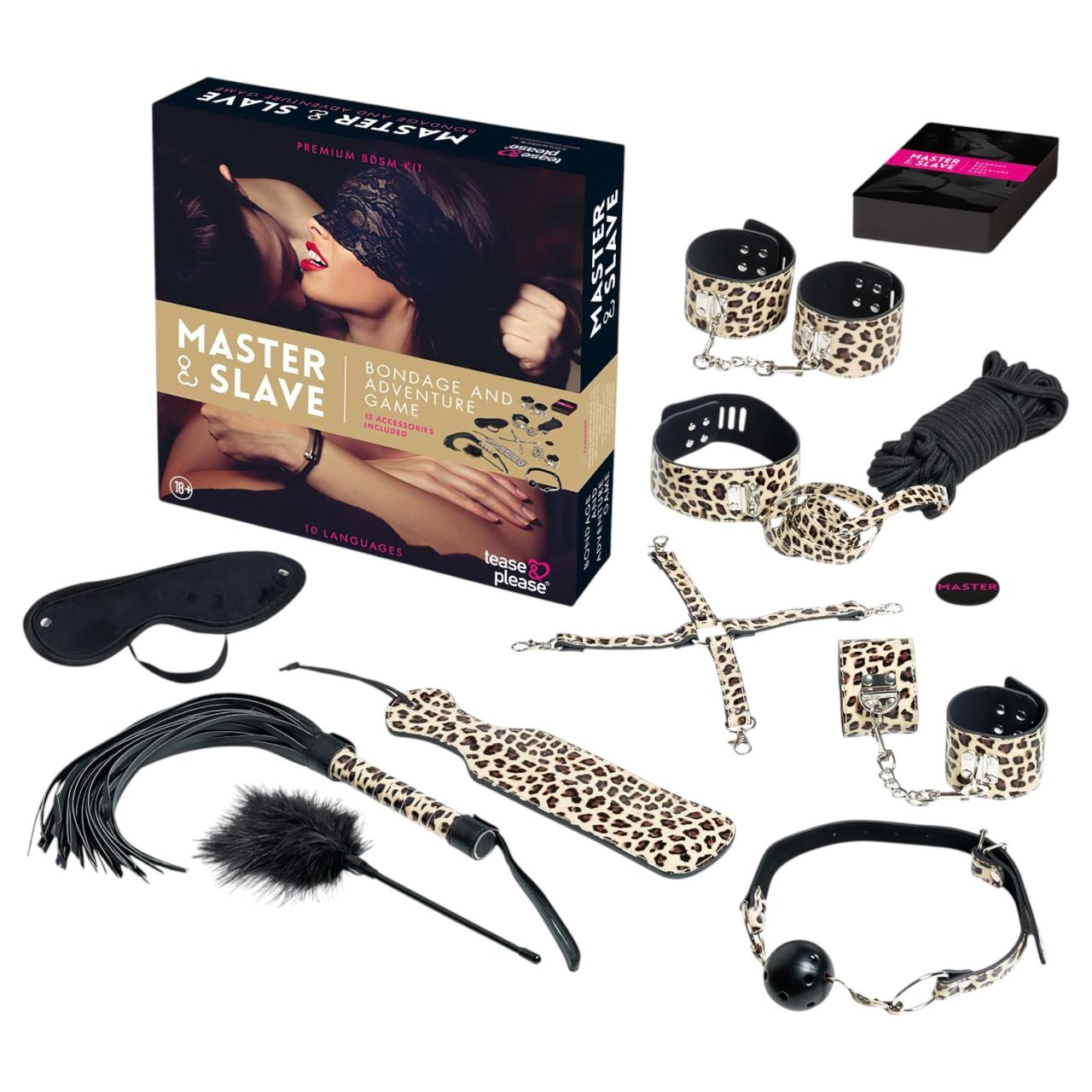 tease & please - Master & Slave - prémium BDSM kaland szett (13 részes) tease & please - Master & Slave - prémium BDSM kaland szett (13 részes)