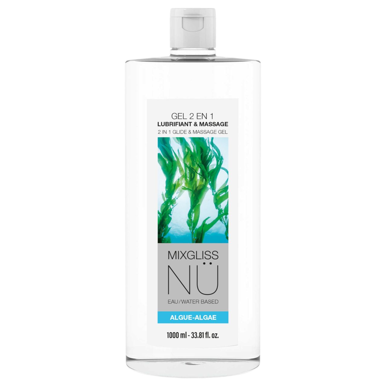 Mixgliss Nu Algue - nuru masszázs gél és síkosító (1000ml) Mixgliss Nu Algue - nuru masszázs gél és síkosító (1000ml)
