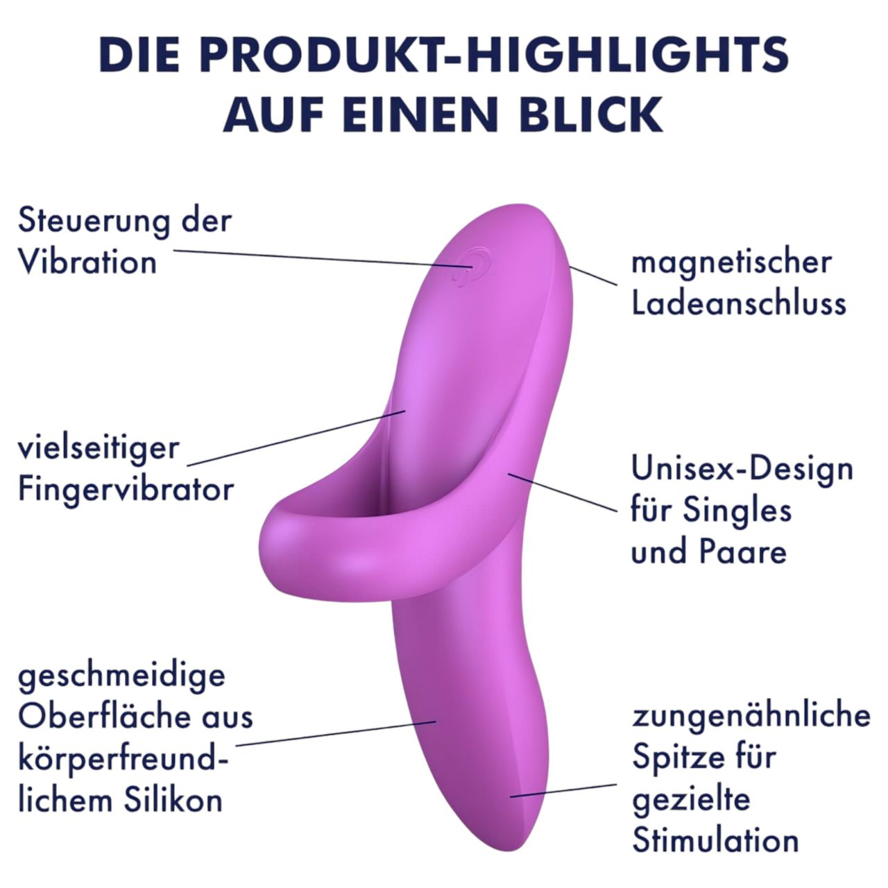 Satisfyer Bold Lover - akkus vízálló ujjvibrátor nőknek és (pink) Satisfyer Bold Lover - akkus vízálló ujjvibrátor nőknek és (pink)