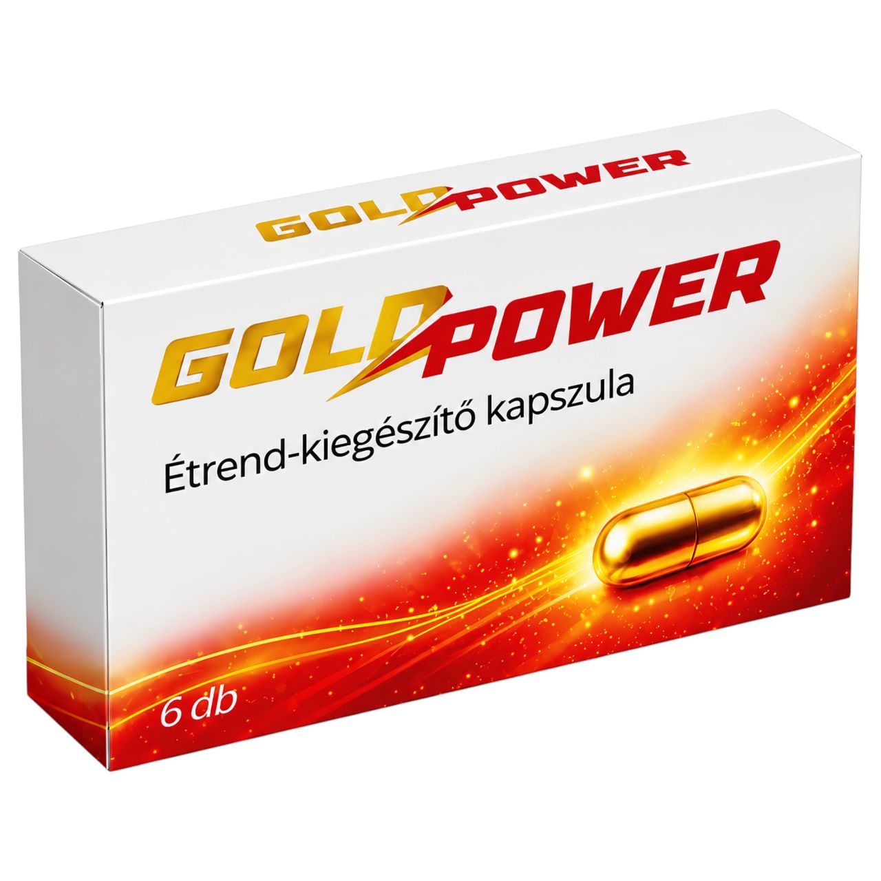 Gold Power - étrend-kiegészítő kapszula férfiaknak (6 db) Gold Power - étrend-kiegészítő kapszula férfiaknak (6 db)