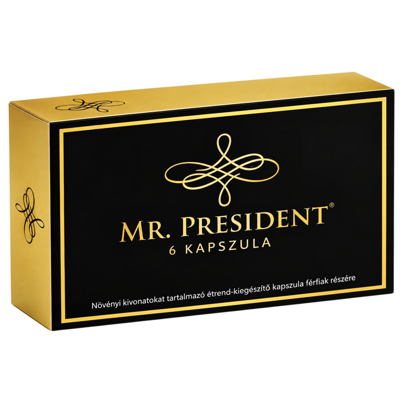 Mr. President - étrend-kiegészítő kapszula férfiaknak (4 db) Mr. President - étrend-kiegészítő kapszula férfiaknak (4 db)