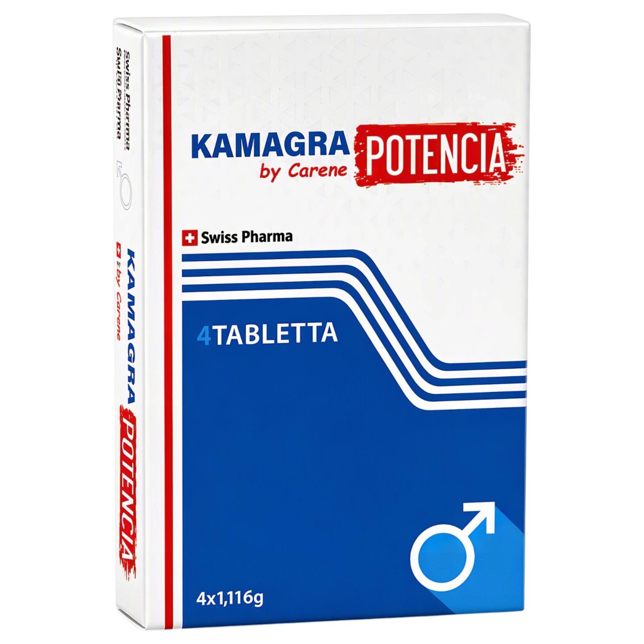 Kamagra by Carene Potencia - étrend-kiegészítő tabletta férfiaknak - 4 db Kamagra by Carene Potencia - étrend-kiegészítő tabletta férfiaknak - 4 db
